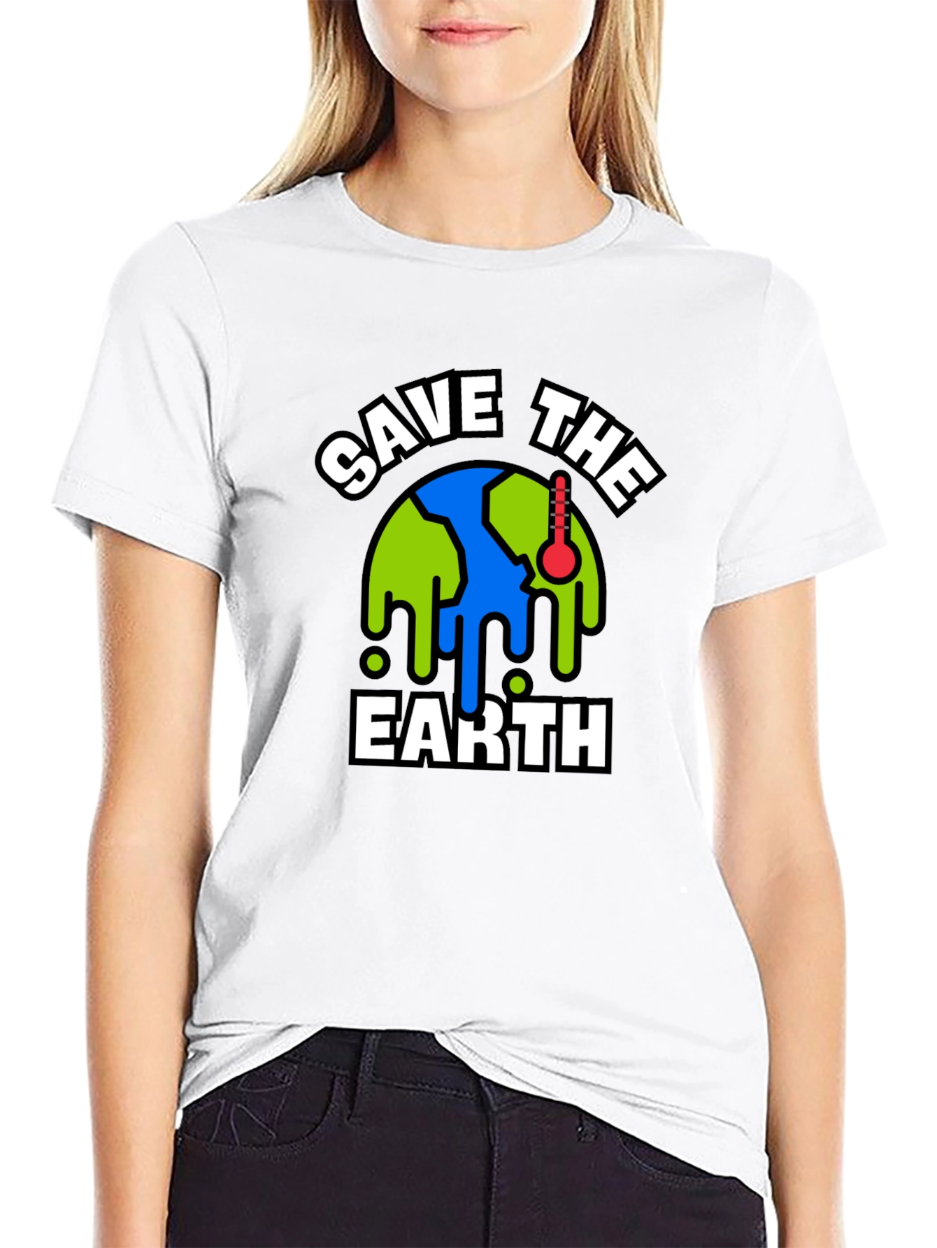Save the Earth Graphic Tee - Global Warming Awareness