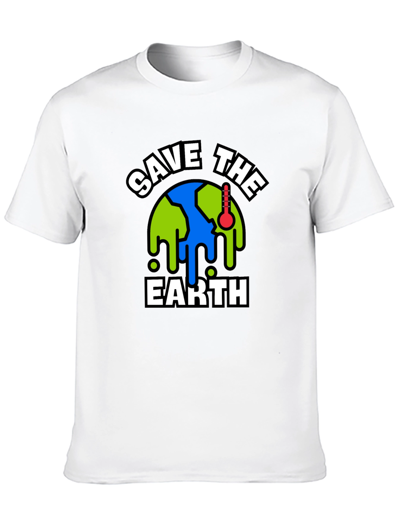 Save the Earth Graphic Tee - Global Warming Awareness