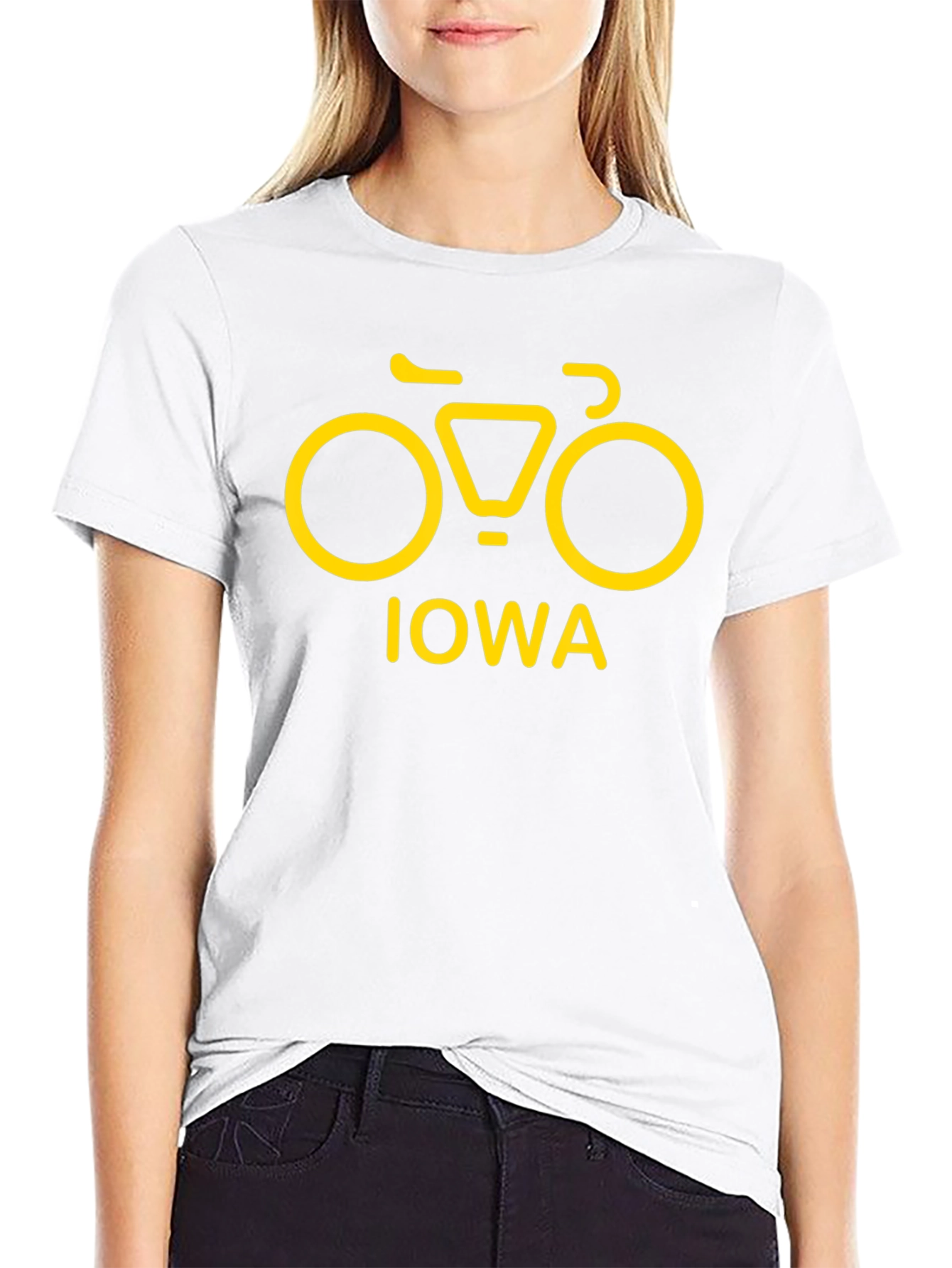 Iowa Bike Graphic T-Shirt - Ride Iowa