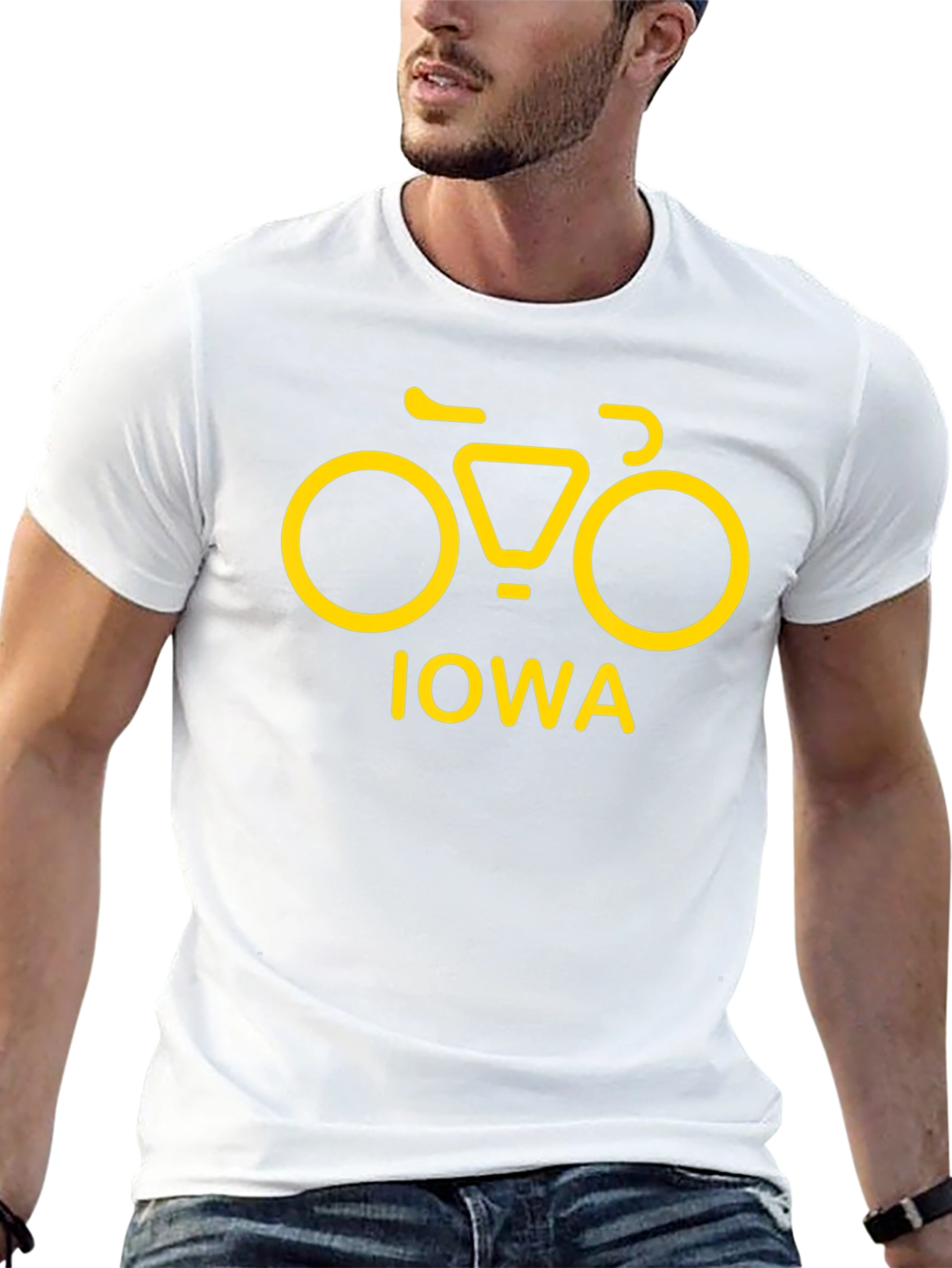 Iowa Bike Graphic T-Shirt - Ride Iowa