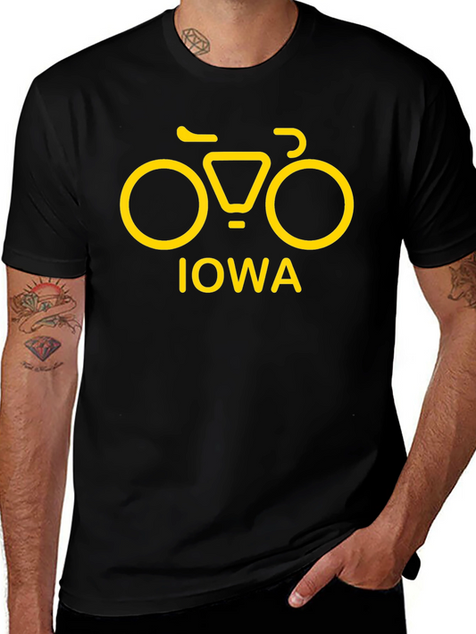 Iowa Bike Graphic T-Shirt - Ride Iowa