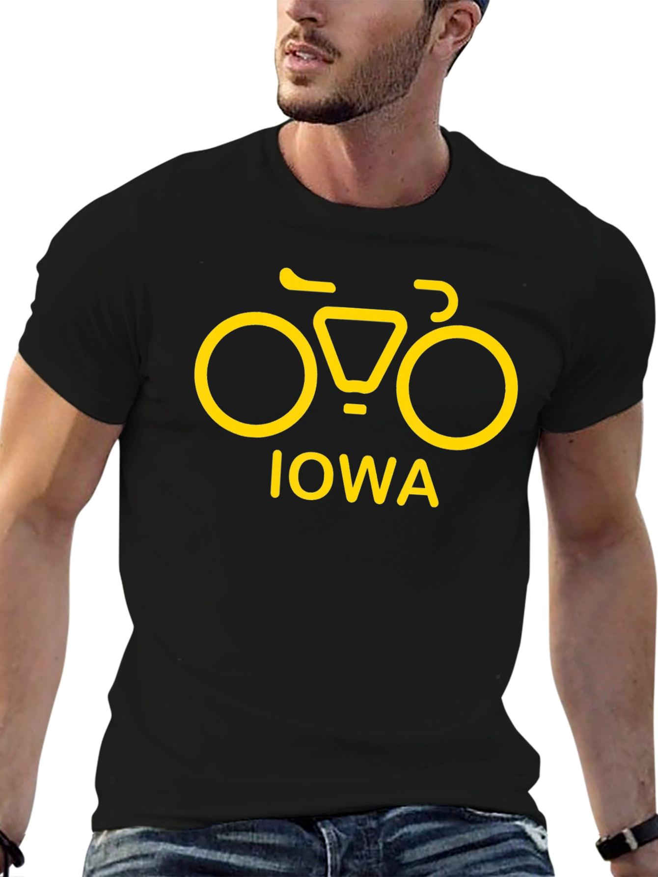 Iowa Bike Graphic T-Shirt - Ride Iowa