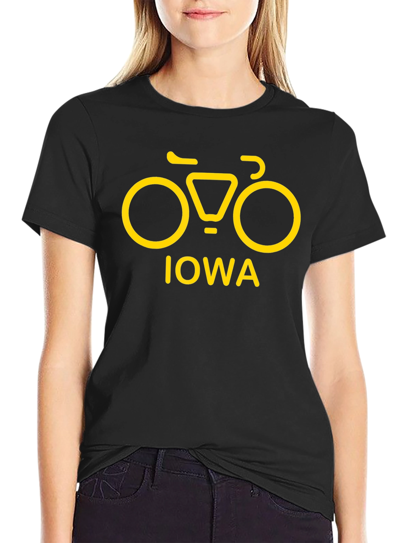 Iowa Bike Graphic T-Shirt - Ride Iowa