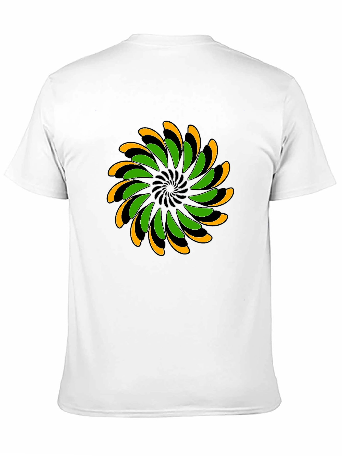 Abstract Swirl Graphic T-Shirt