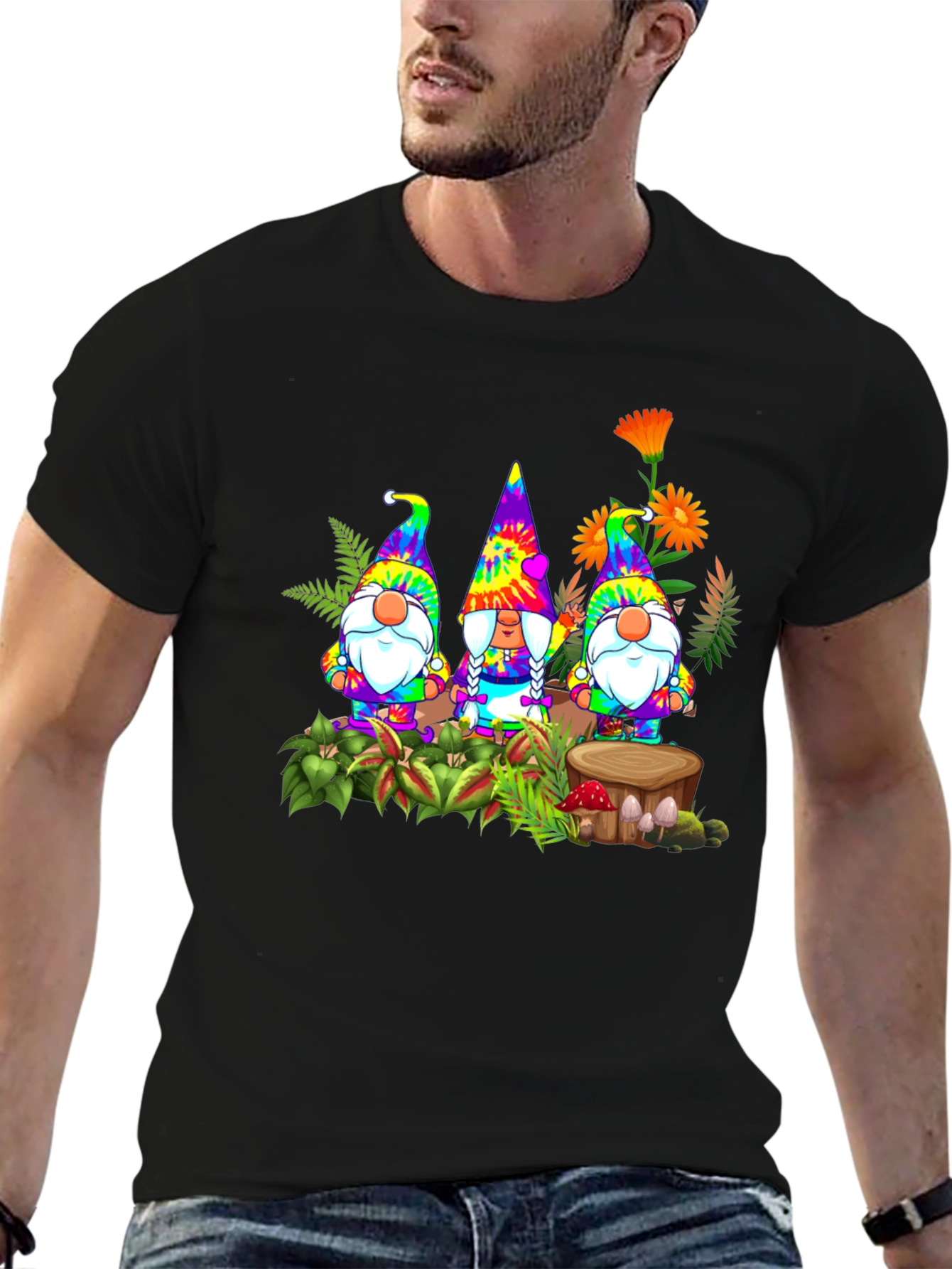 Tie Dye Gnome T-Shirt