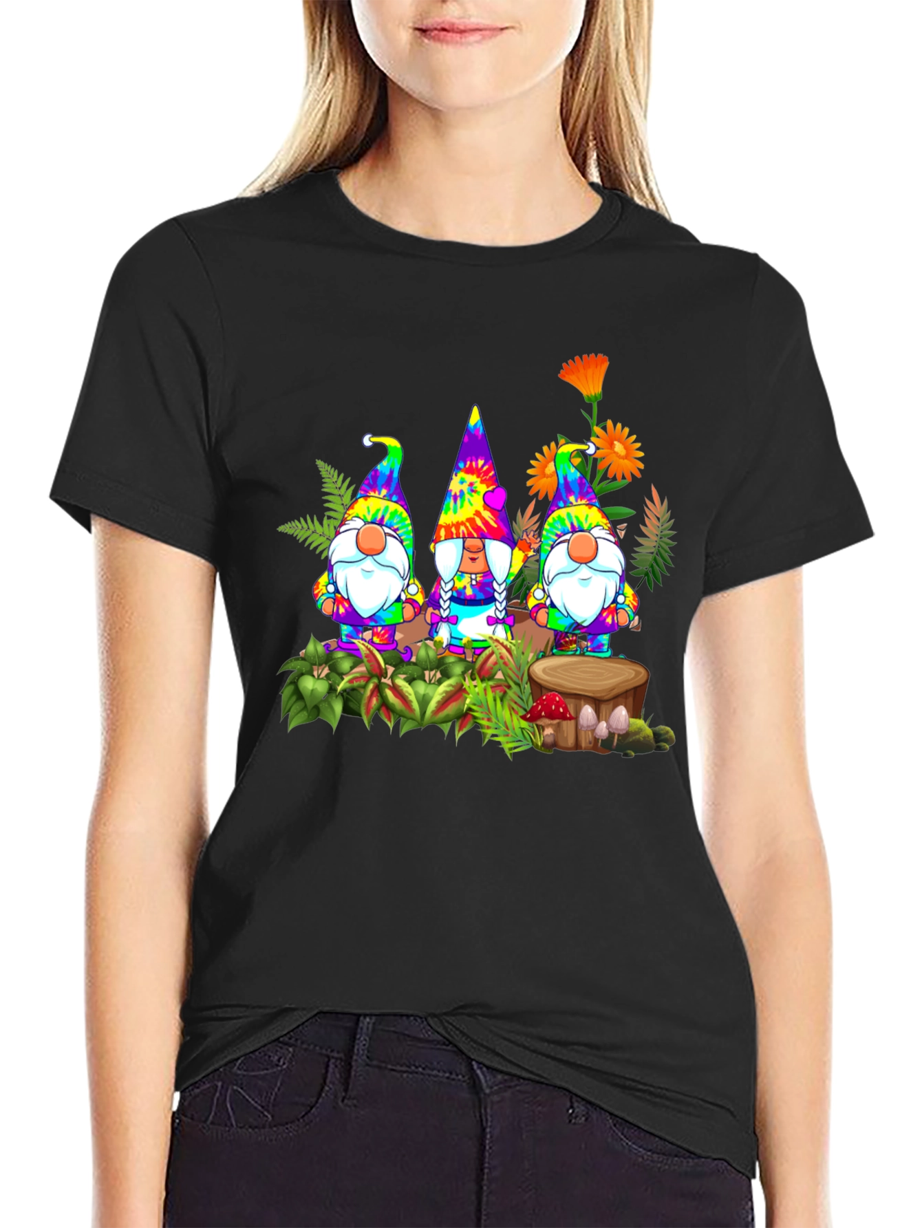 Tie Dye Gnome T-Shirt