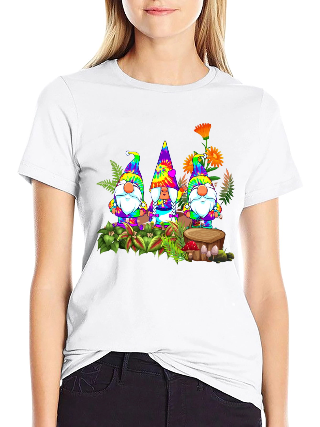Tie Dye Gnome T-Shirt
