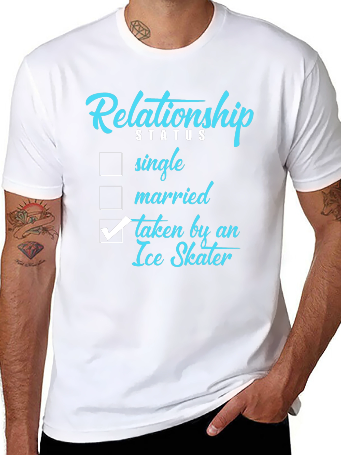 Relationship Status: Taken by an Ice Skater T-Shirt