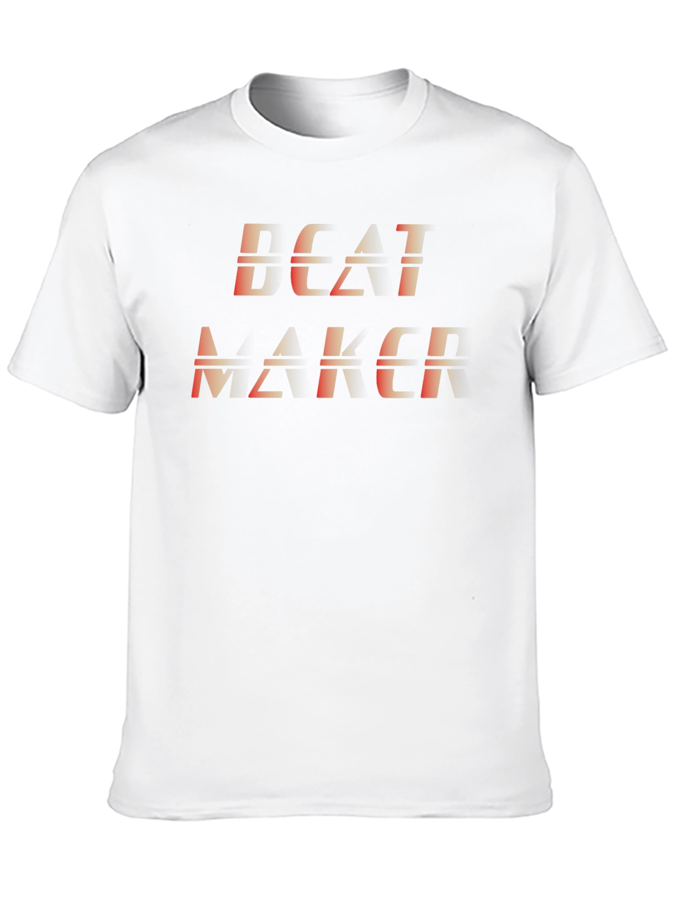 Beat Maker Graphic Tee - Black Cotton Blend T-Shirt