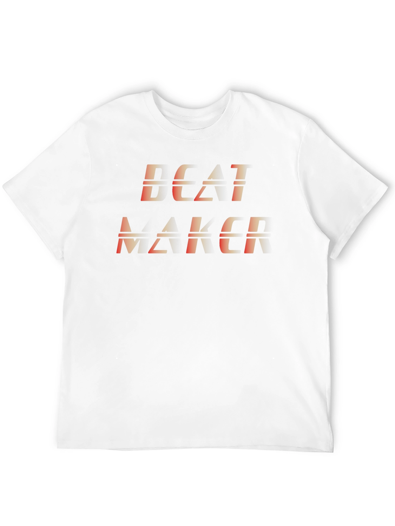 Beat Maker Graphic Tee - Black Cotton Blend T-Shirt