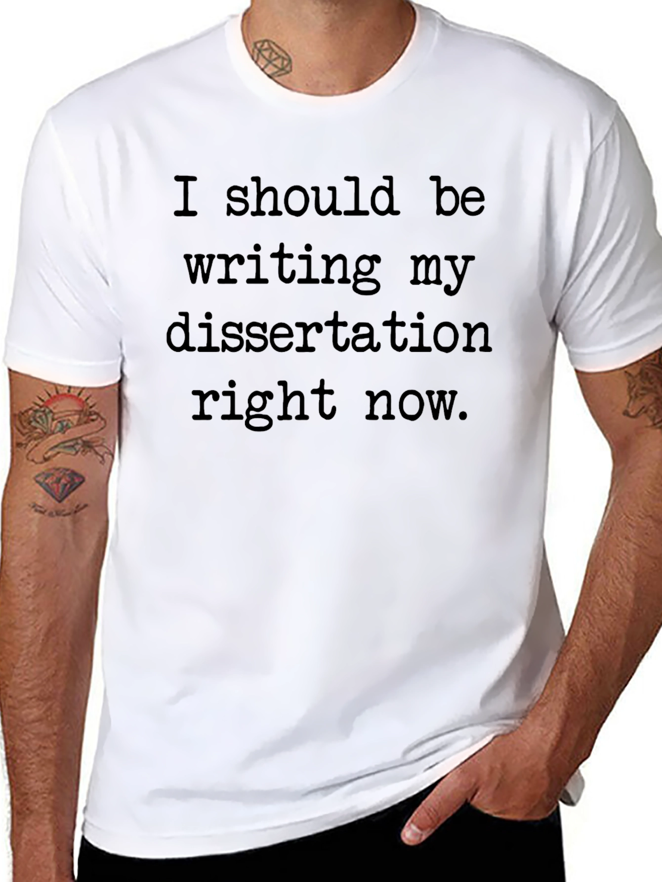 Dissertation Time Tee: Write Now!