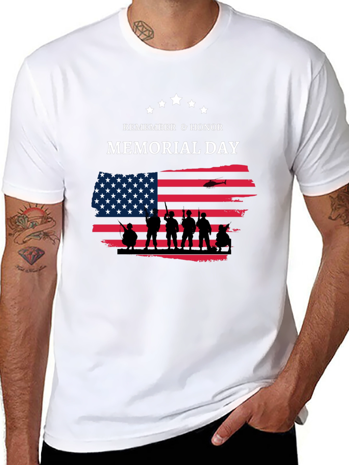 Memorial Day Remember & Honor T-Shirt