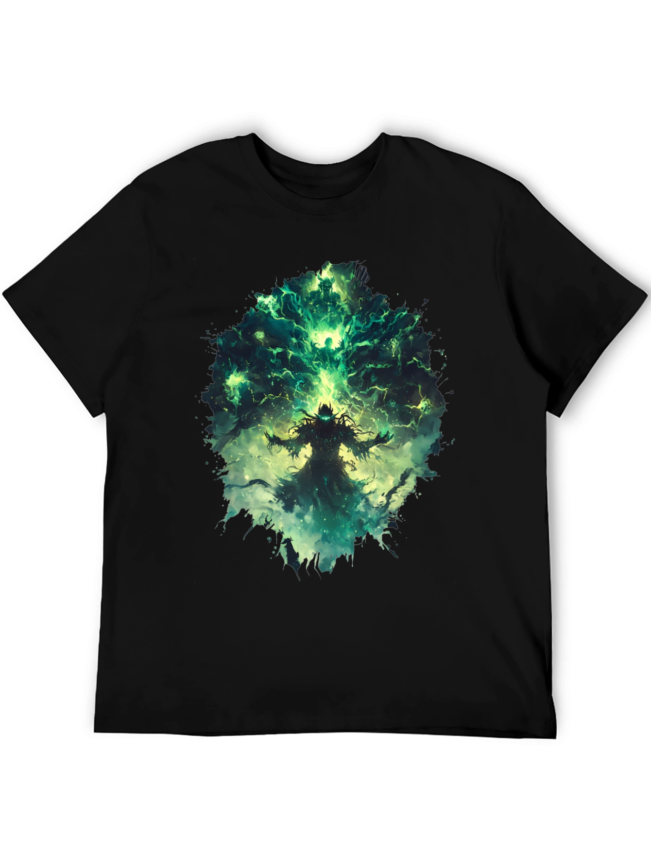 Mystic Sorcerer Graphic Tee - Black