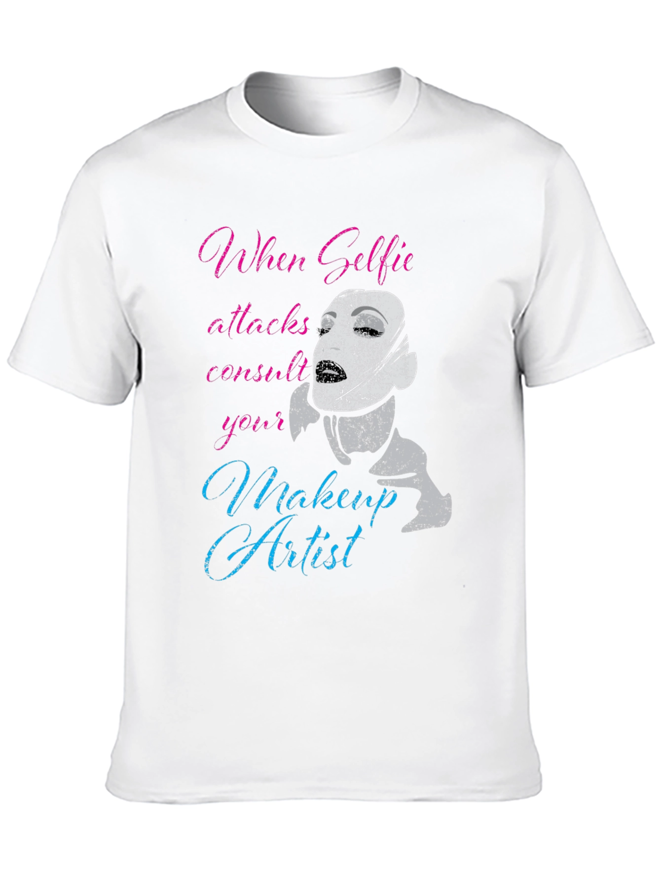 Funny Makeup Artist Graphic Tee