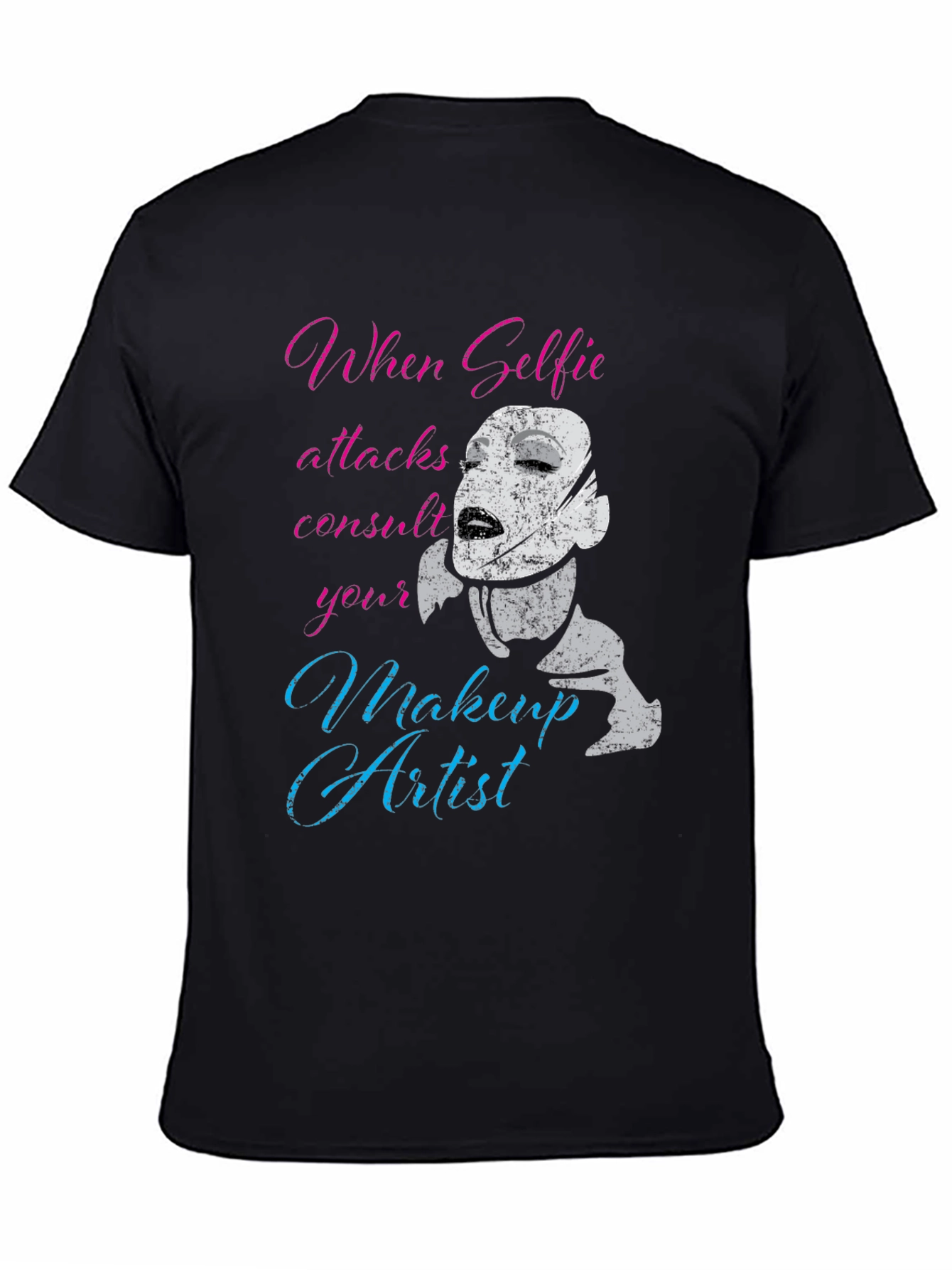 Funny Makeup Artist Graphic Tee
