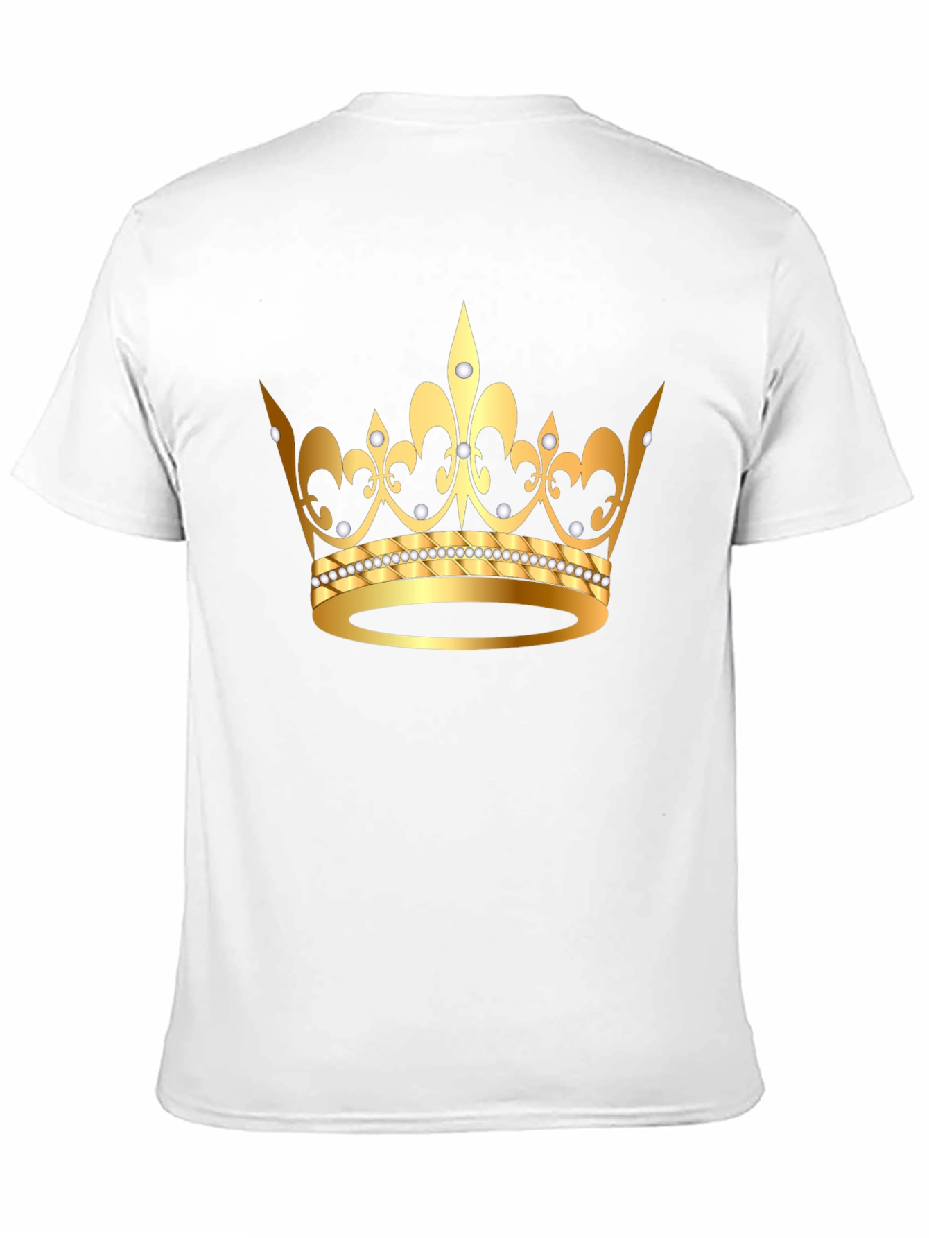 Gold Crown Graphic Tee - King/Queen Style