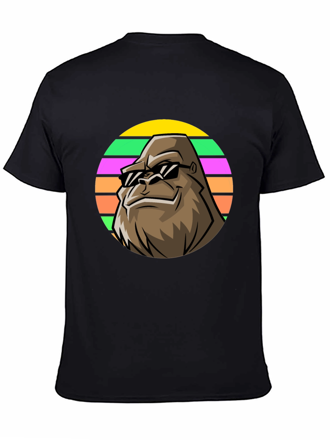 Cool Ape Graphic T-Shirt - Funky Retro Design