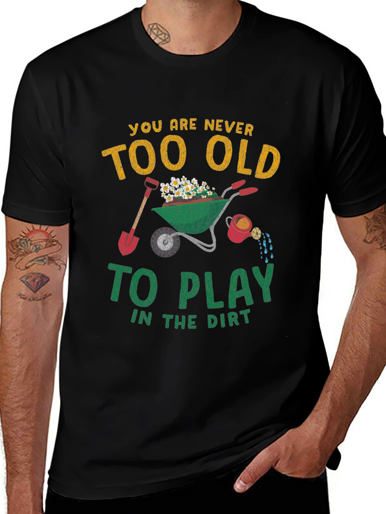 Never Too Old to Play T-Shirt