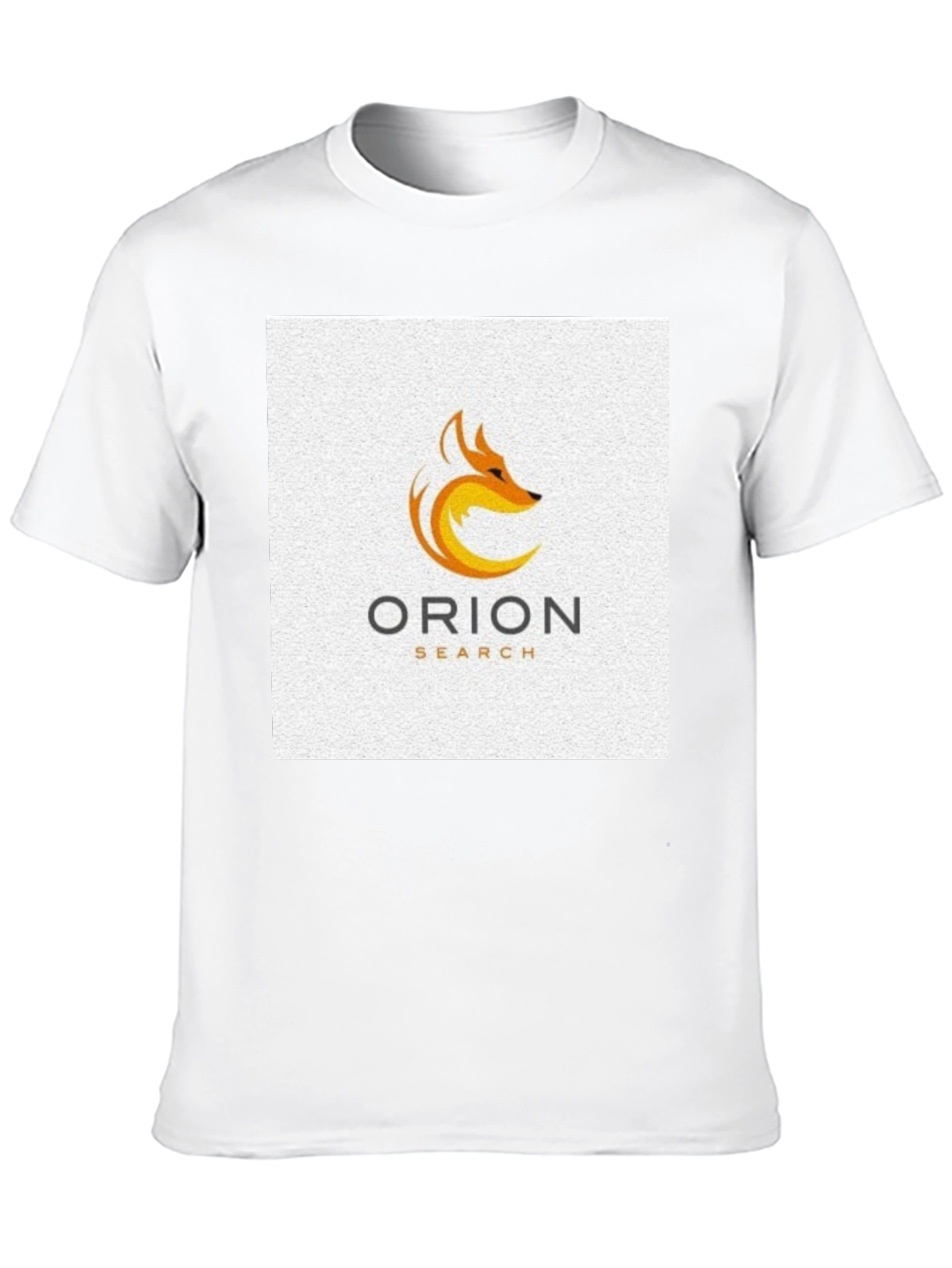 Orion Search Fox Logo Black T-Shirt