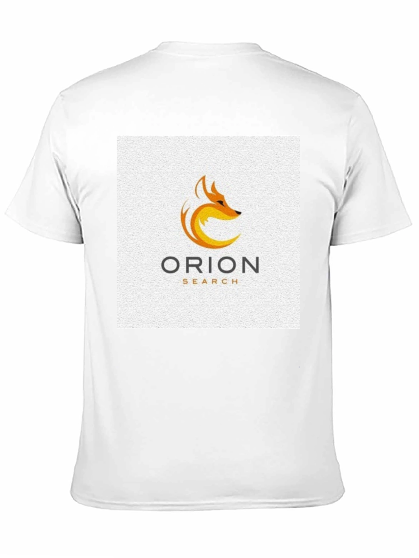 Orion Search Fox Logo Black T-Shirt