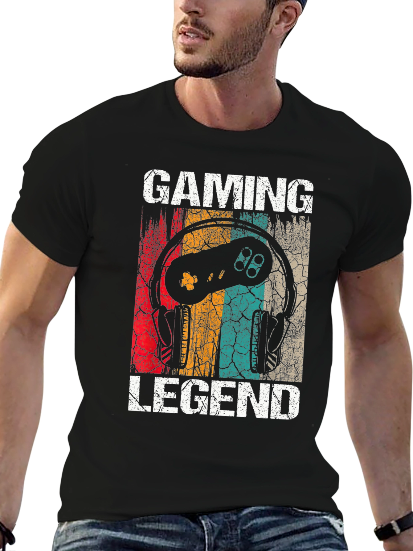 Gaming Legend T-Shirt - Retro Gamer Style