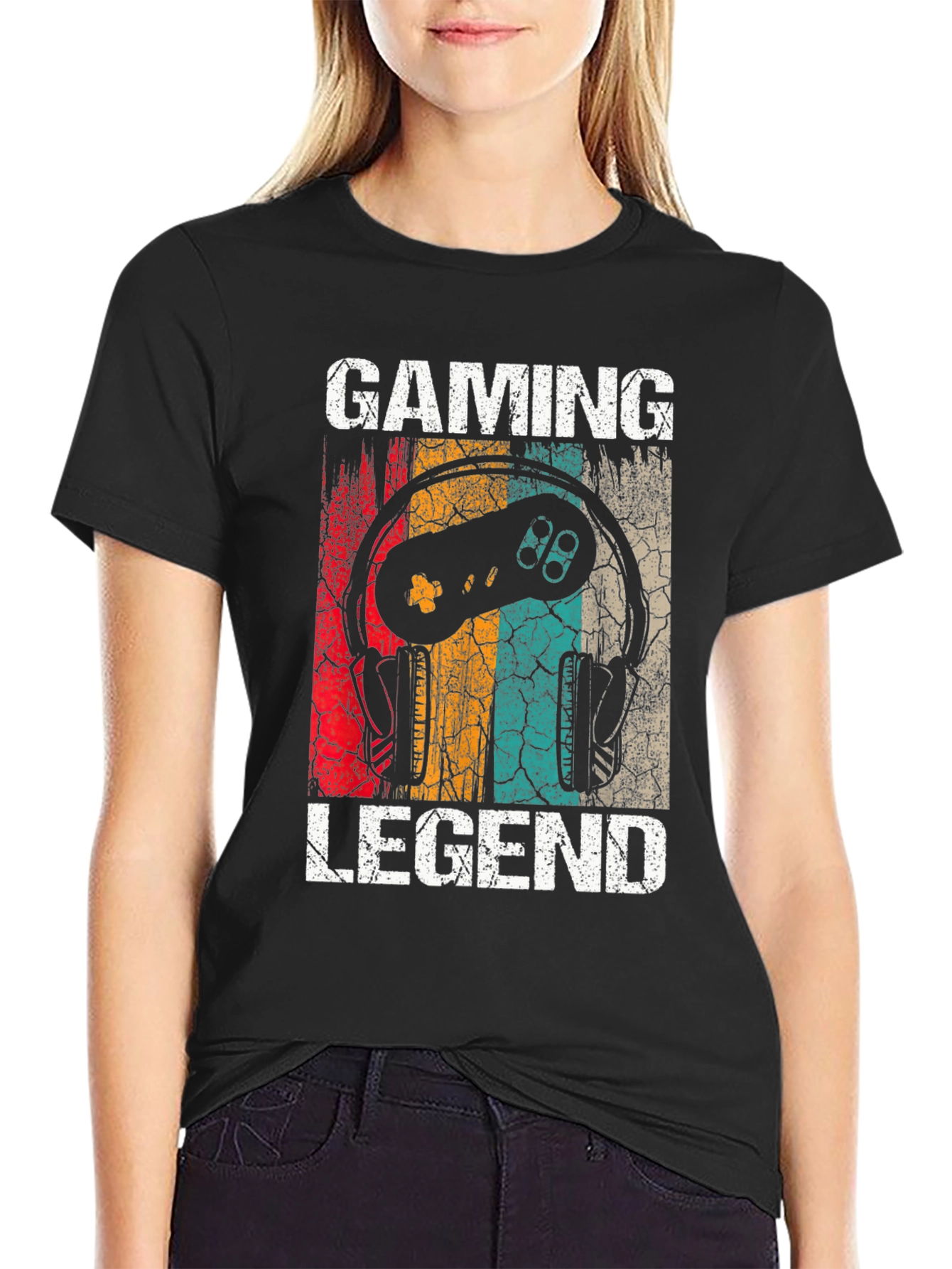 Gaming Legend T-Shirt - Retro Gamer Style