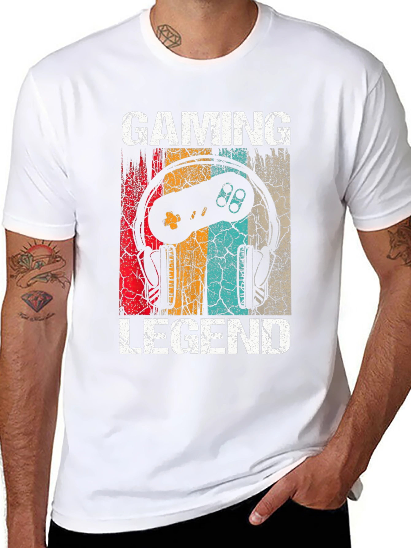 Gaming Legend T-Shirt - Retro Gamer Style