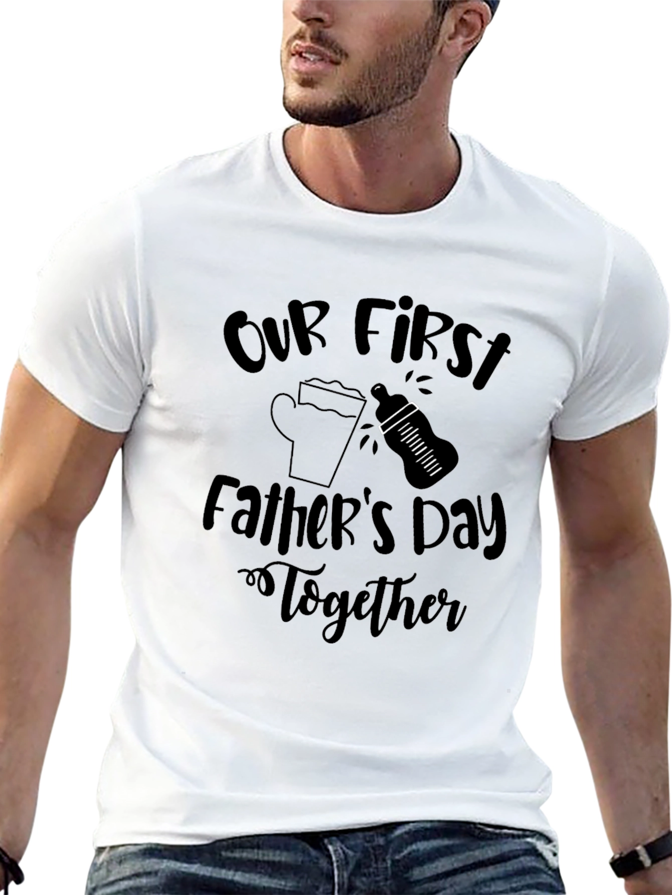 Our First Fathers Day Together T-Shirt