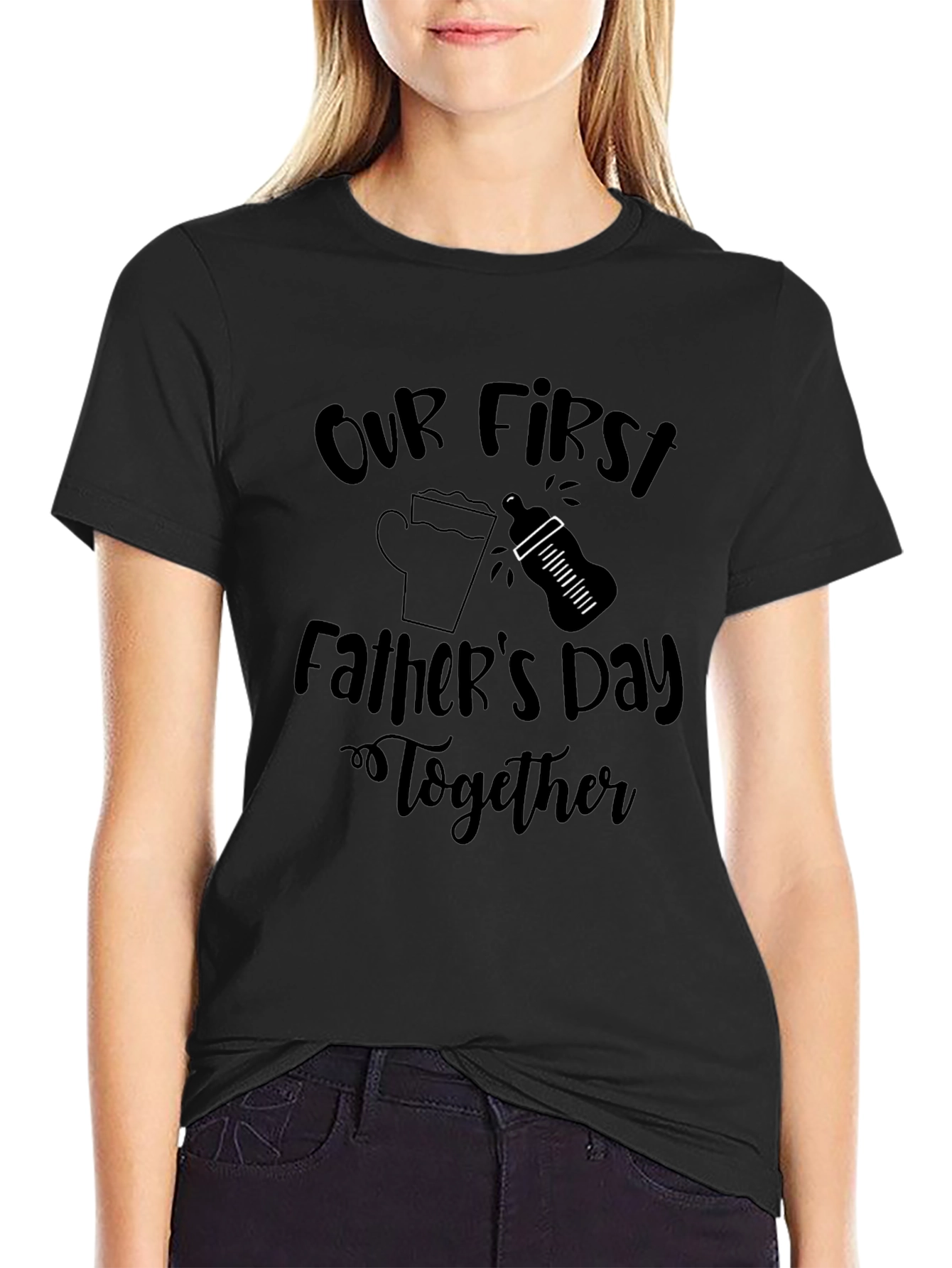 Our First Fathers Day Together T-Shirt
