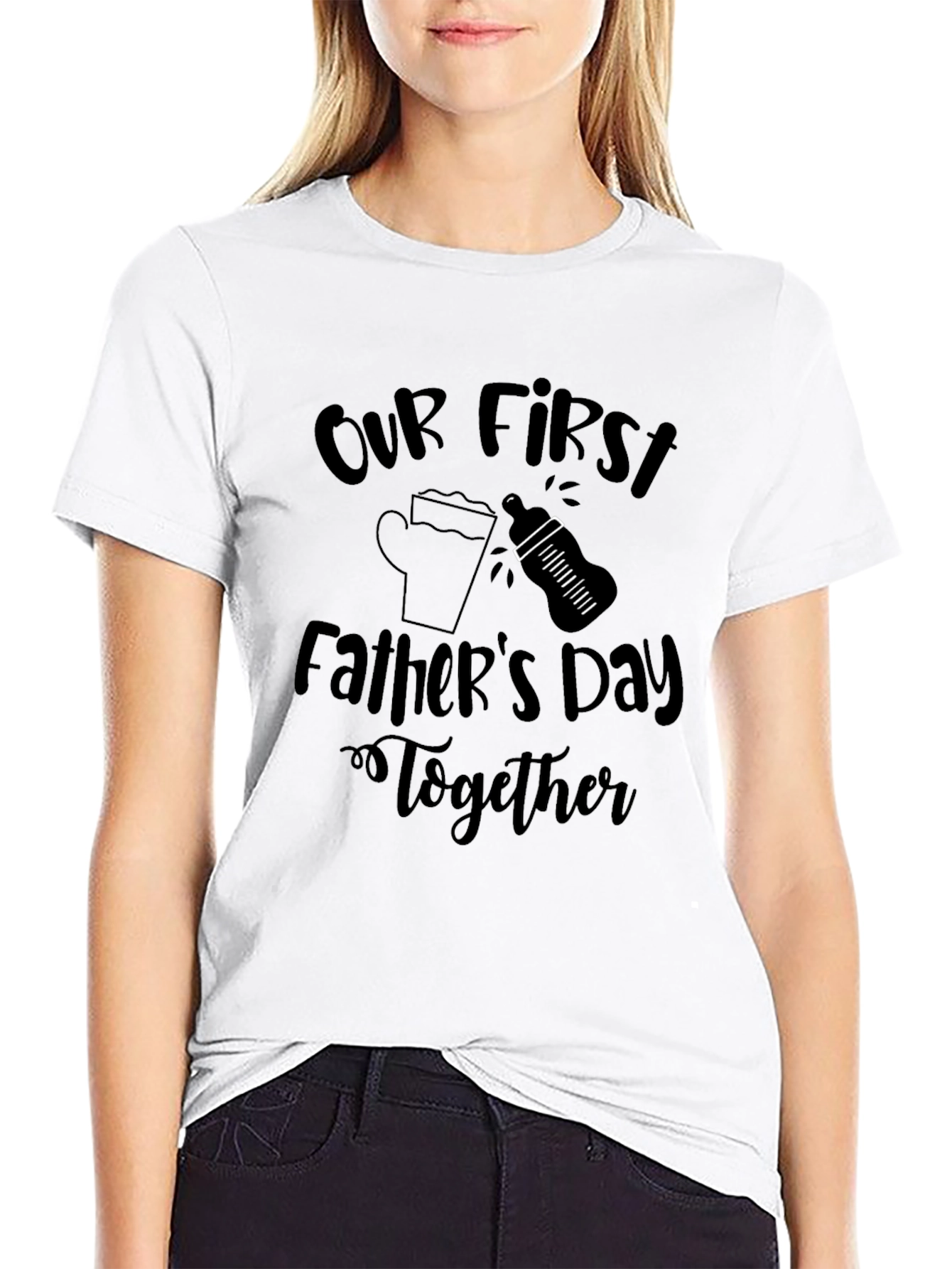 Our First Fathers Day Together T-Shirt
