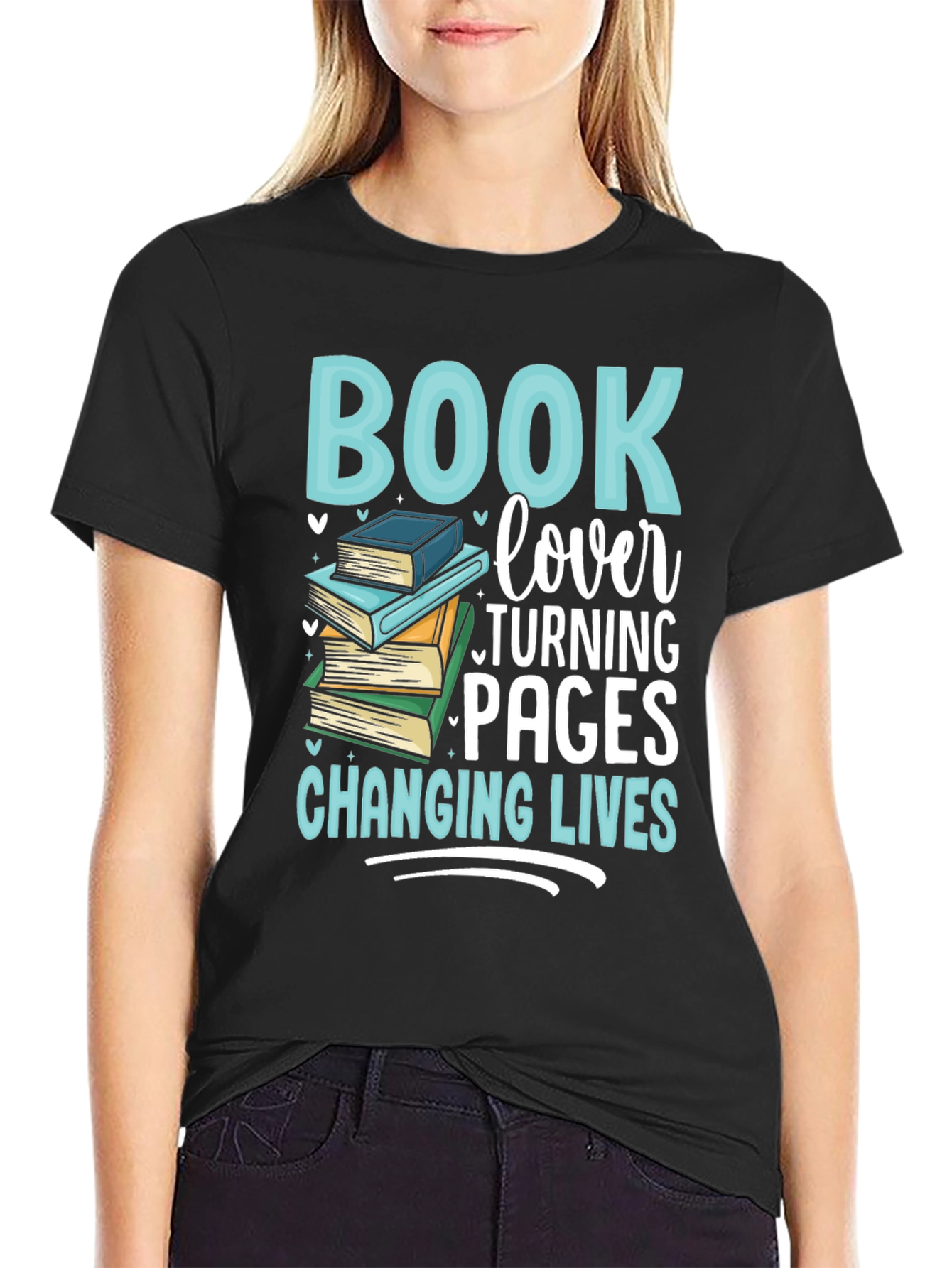 Book Lover Graphic Tee - Changing Lives
