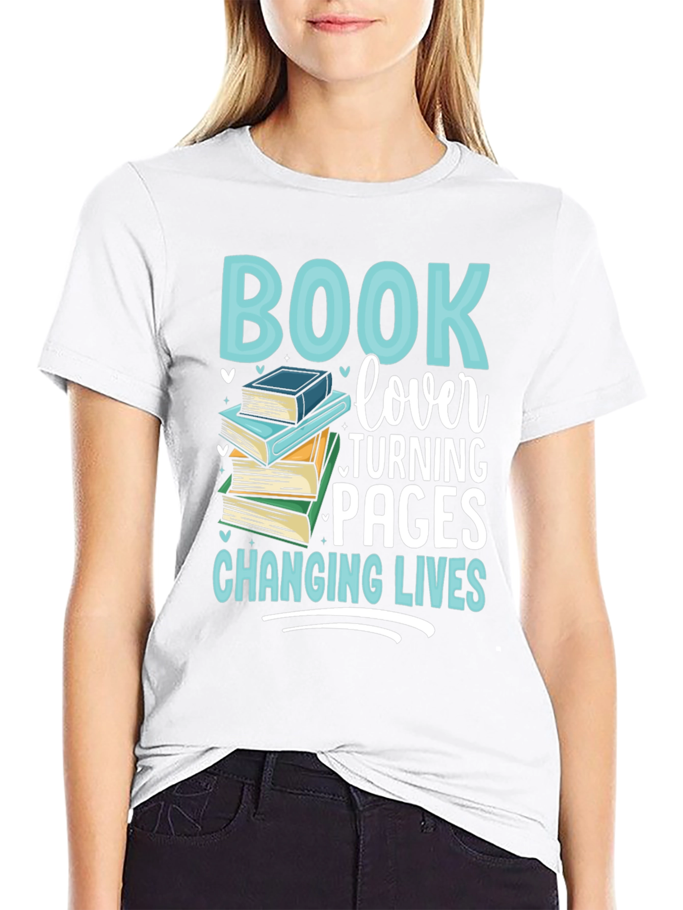 Book Lover Graphic Tee - Changing Lives