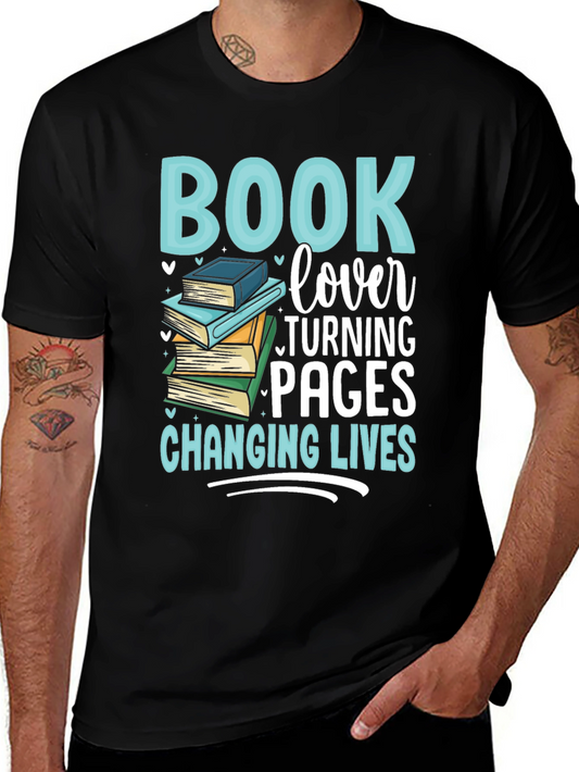 Book Lover Graphic Tee - Changing Lives