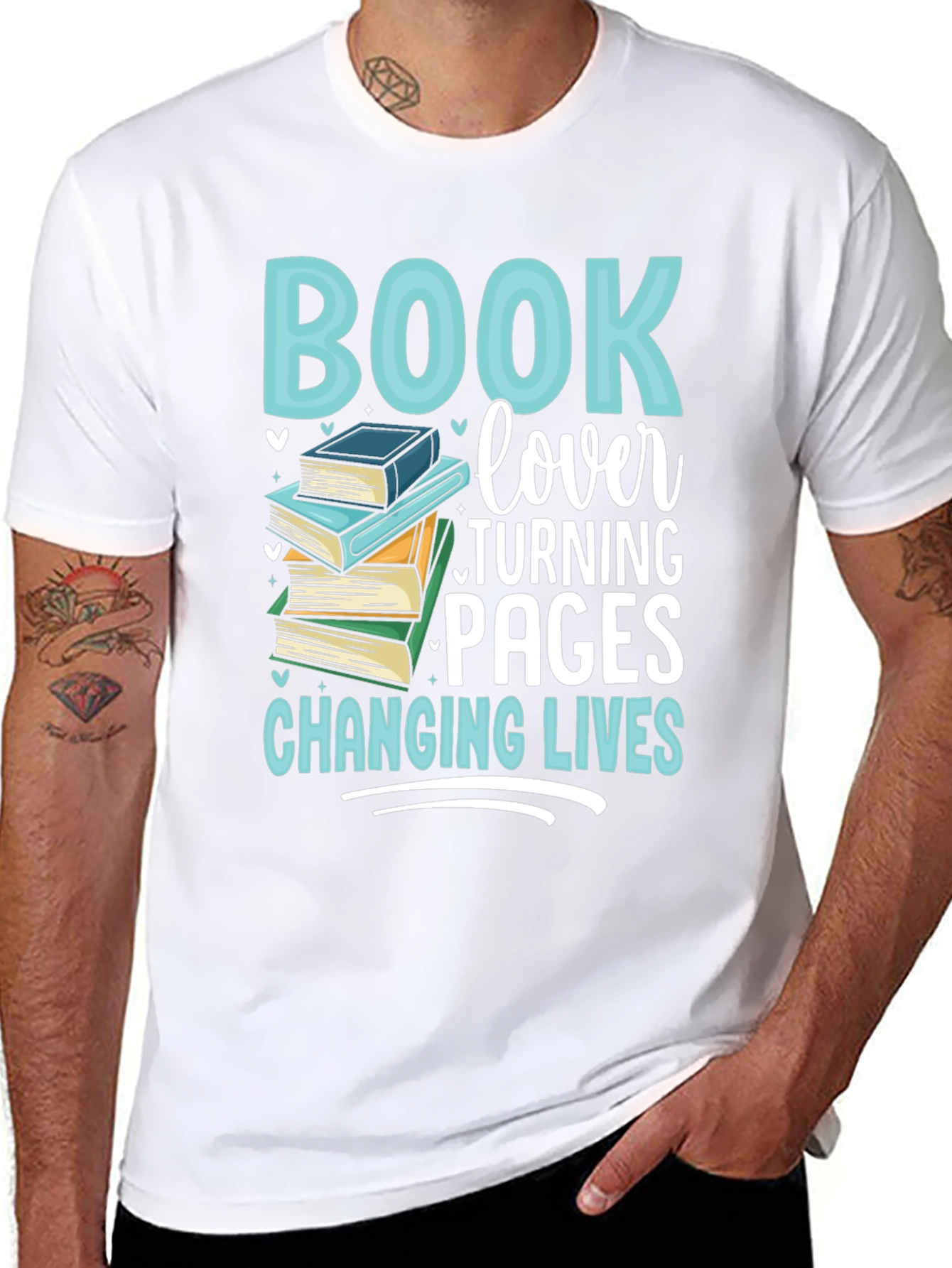 Book Lover Graphic Tee - Changing Lives