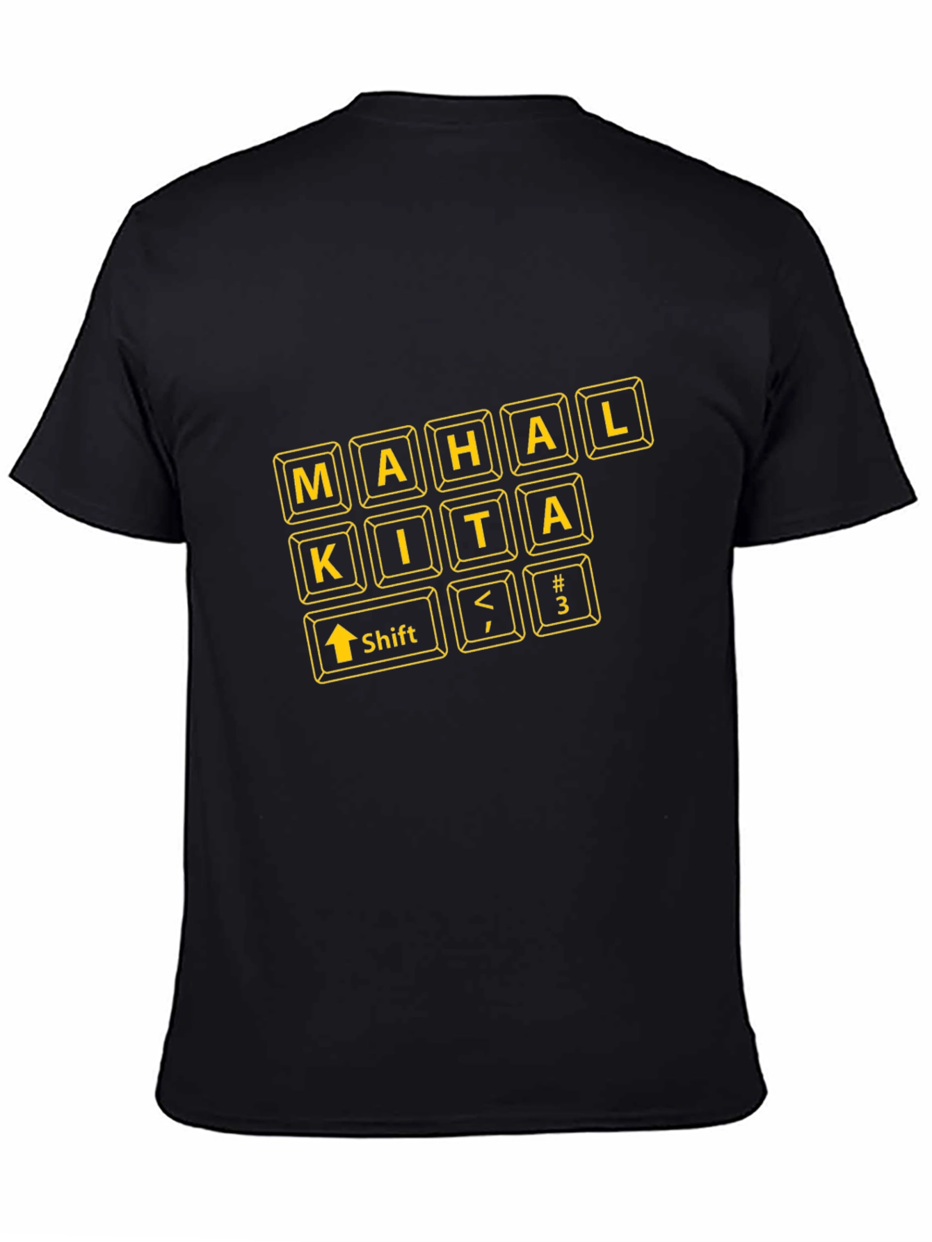 Mahal Kita Keyboard Tee - Filipino Love Shirt