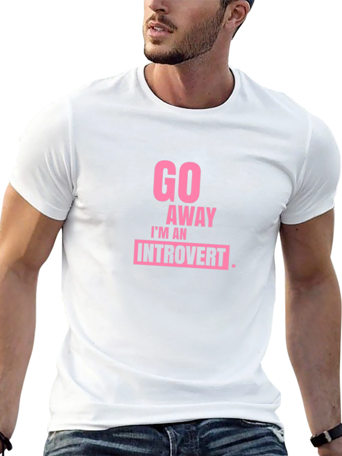 Introvert Graphic Tee - Funny Slogan T-Shirt