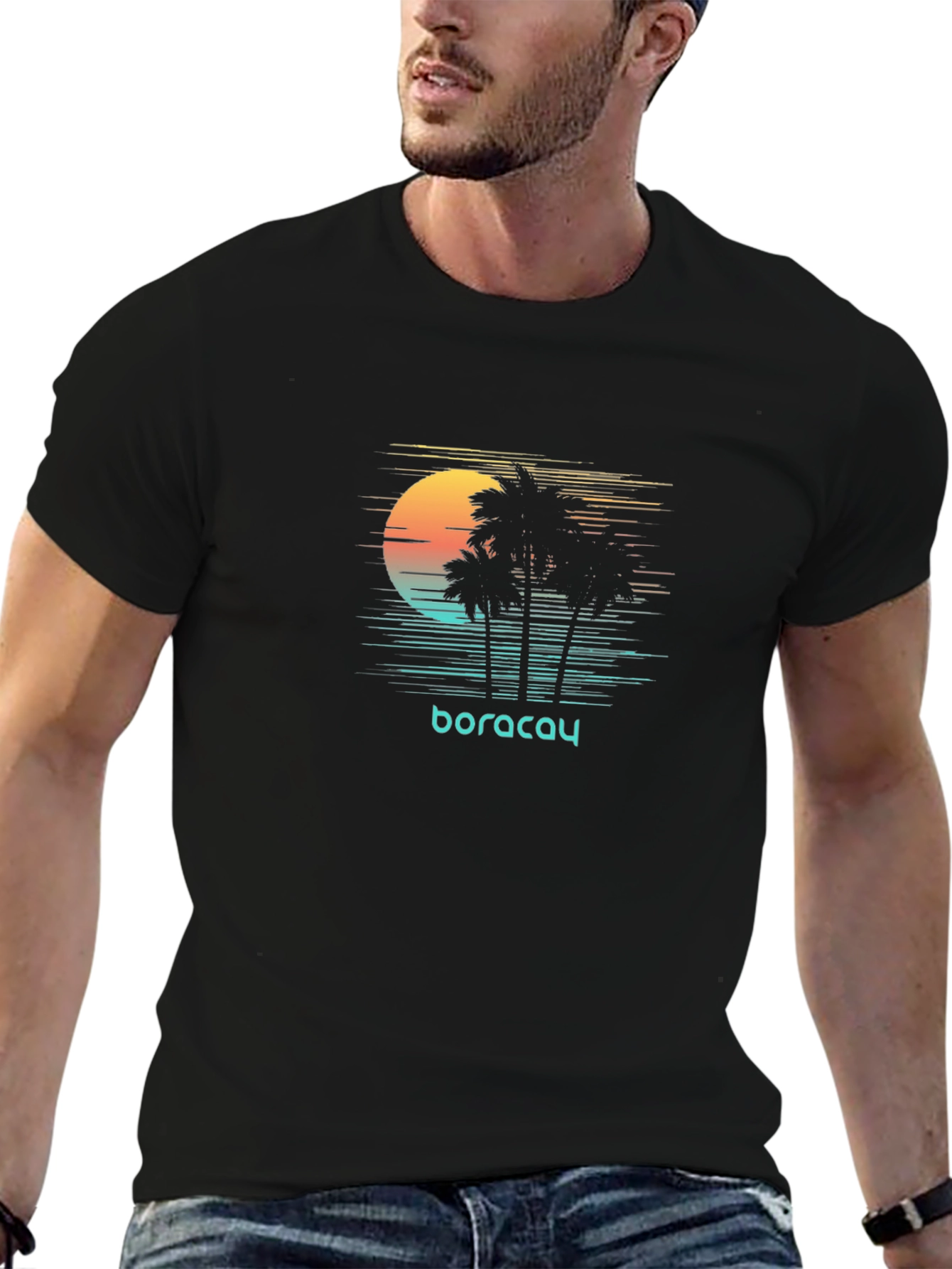 Boracay Palms T-Shirt - Island Life Vibe