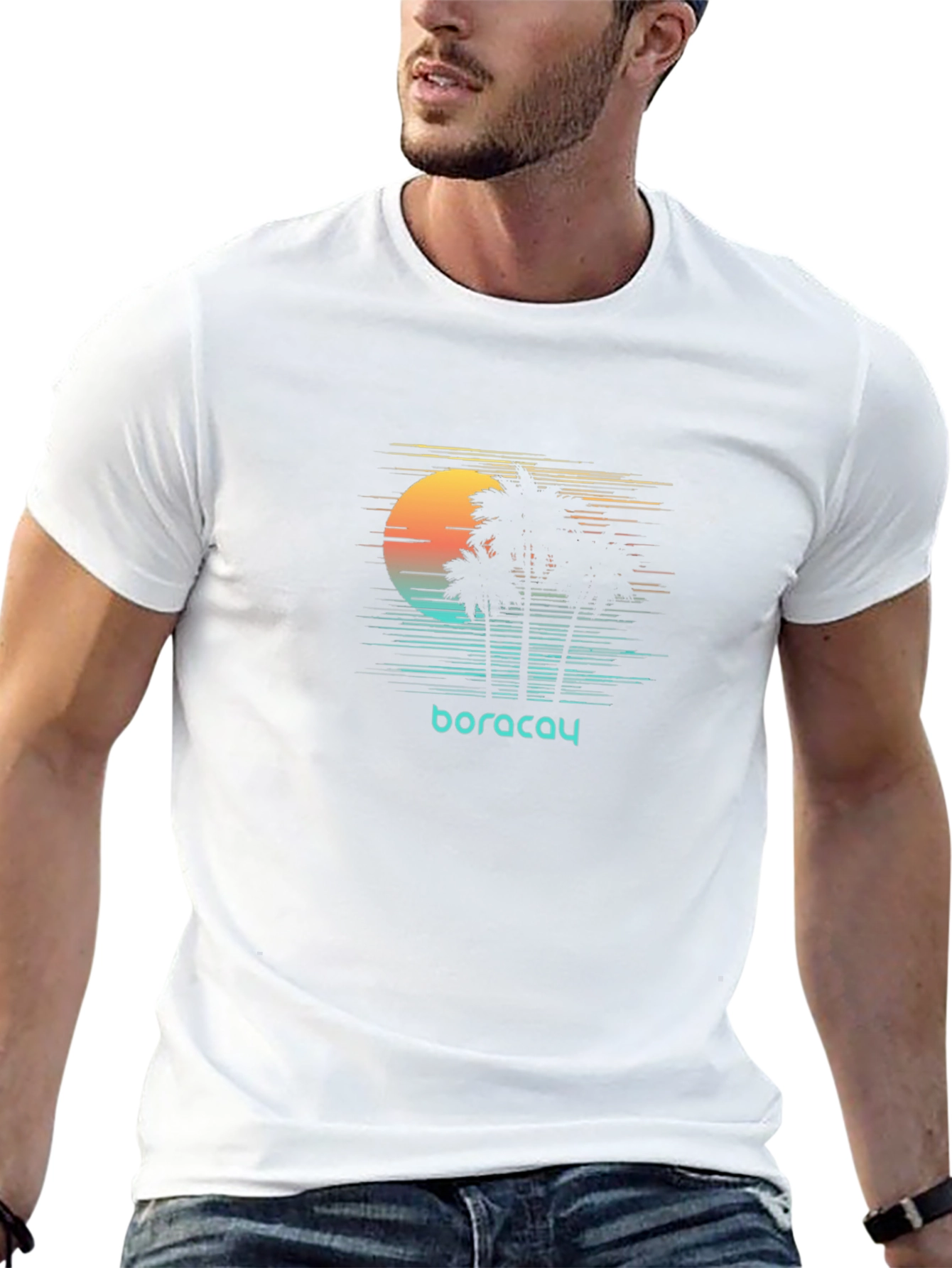 Boracay Palms T-Shirt - Island Life Vibe