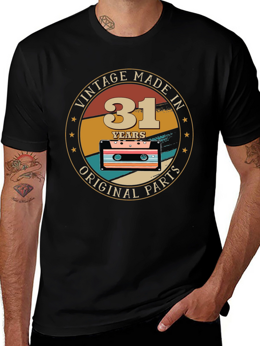 Vintage 31st Birthday T-Shirt - Original Parts