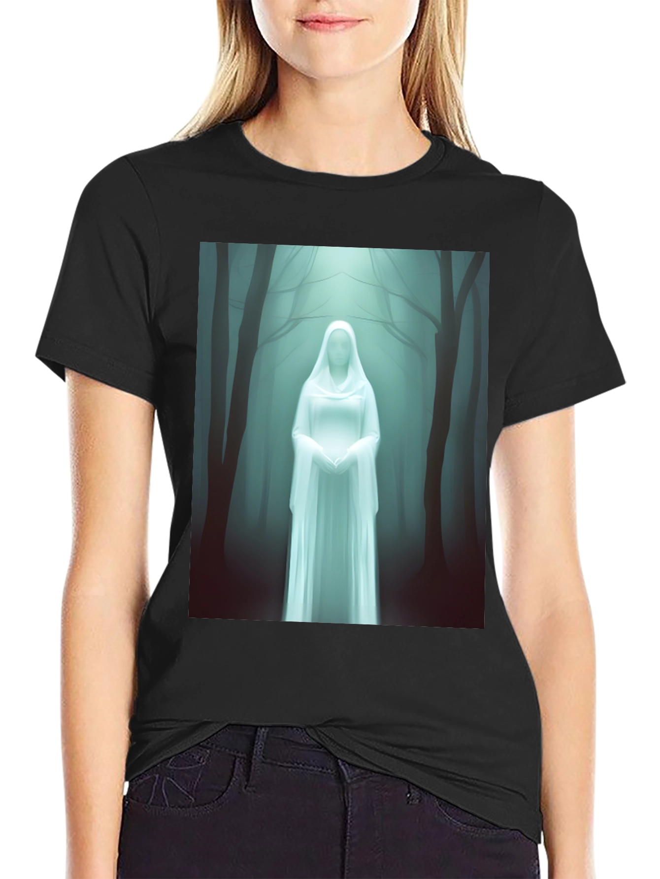 Mystic Forest Ghost T-Shirt