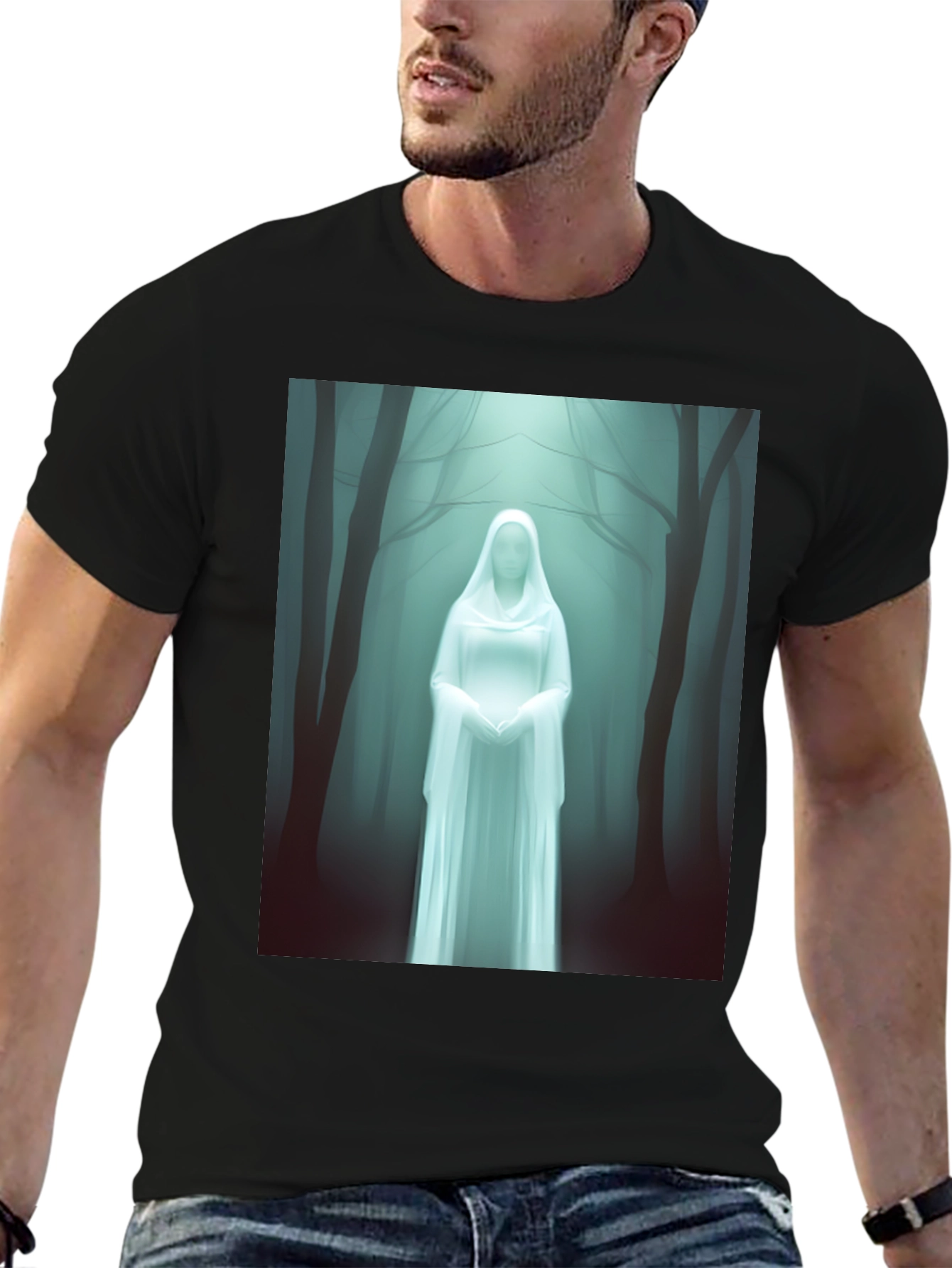 Mystic Forest Ghost T-Shirt