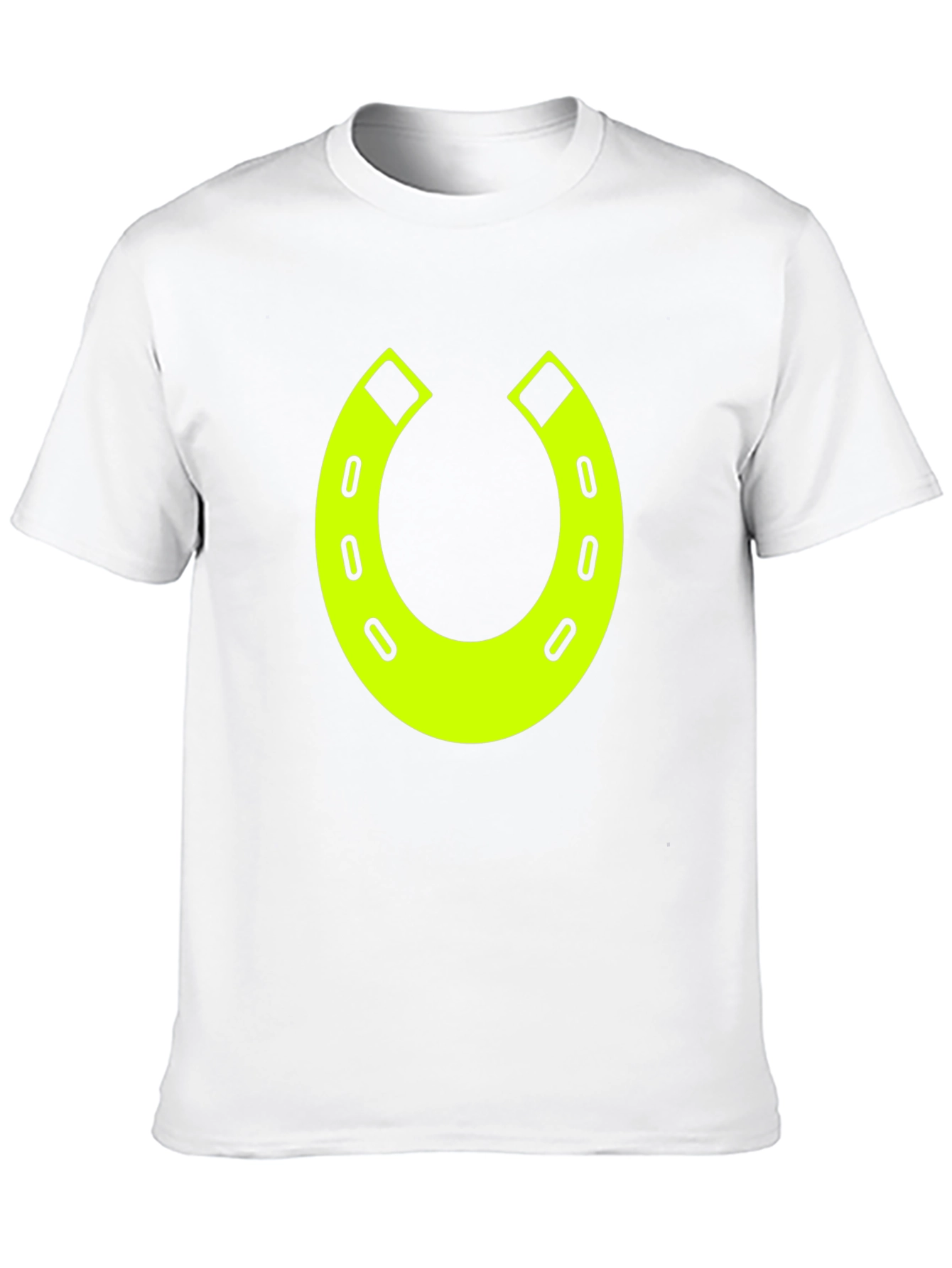 Lucky Horseshoe Graphic Tee - Black