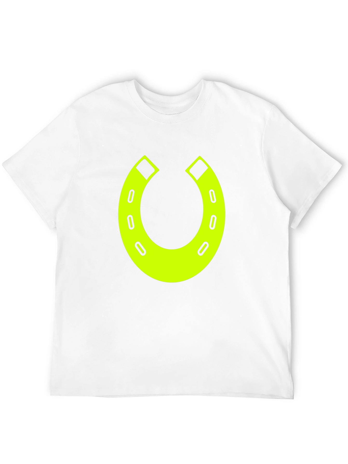 Lucky Horseshoe Graphic Tee - Black
