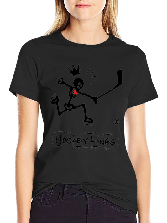 Hockey Kings Black T-Shirt