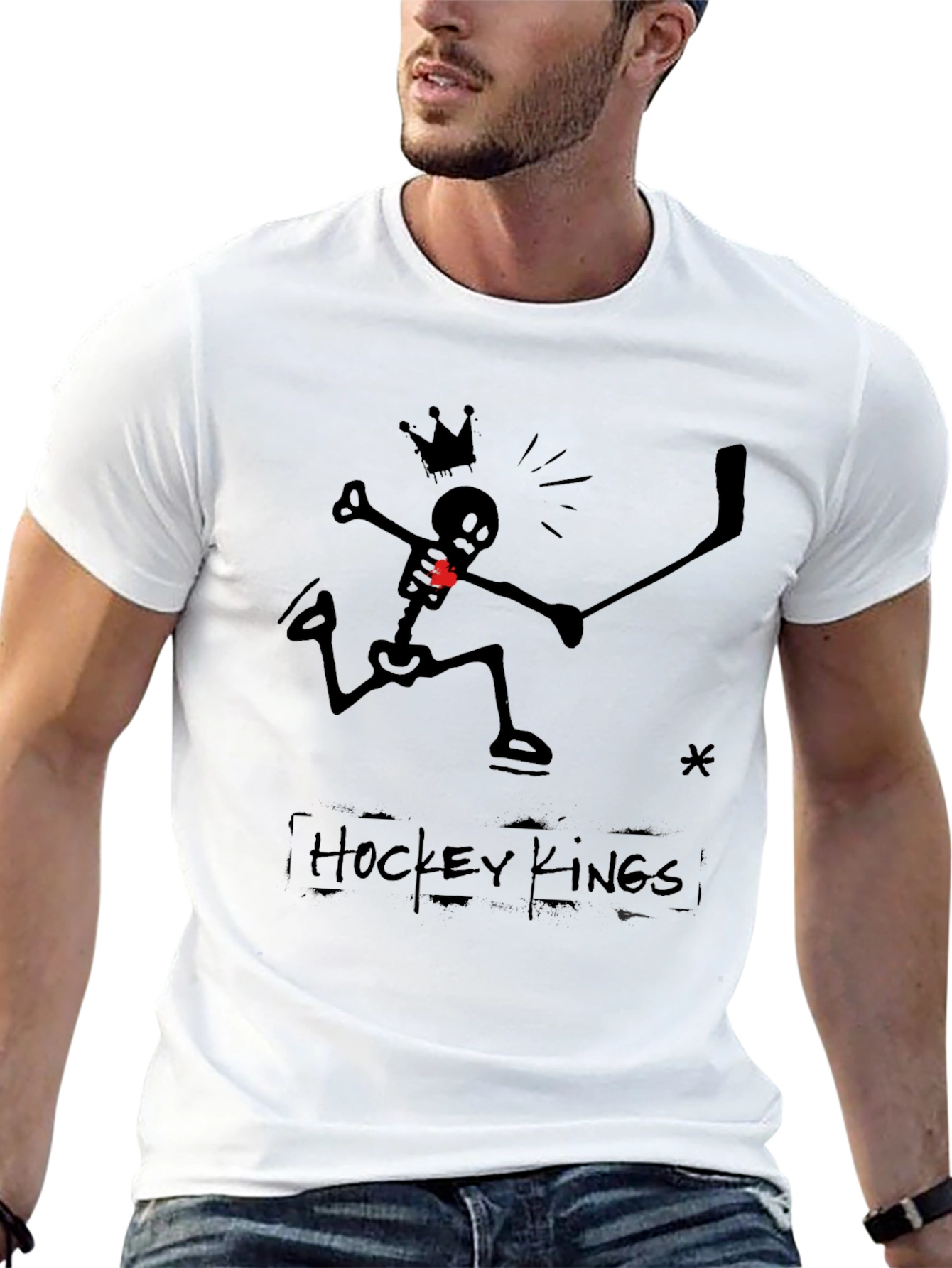 Hockey Kings Black T-Shirt