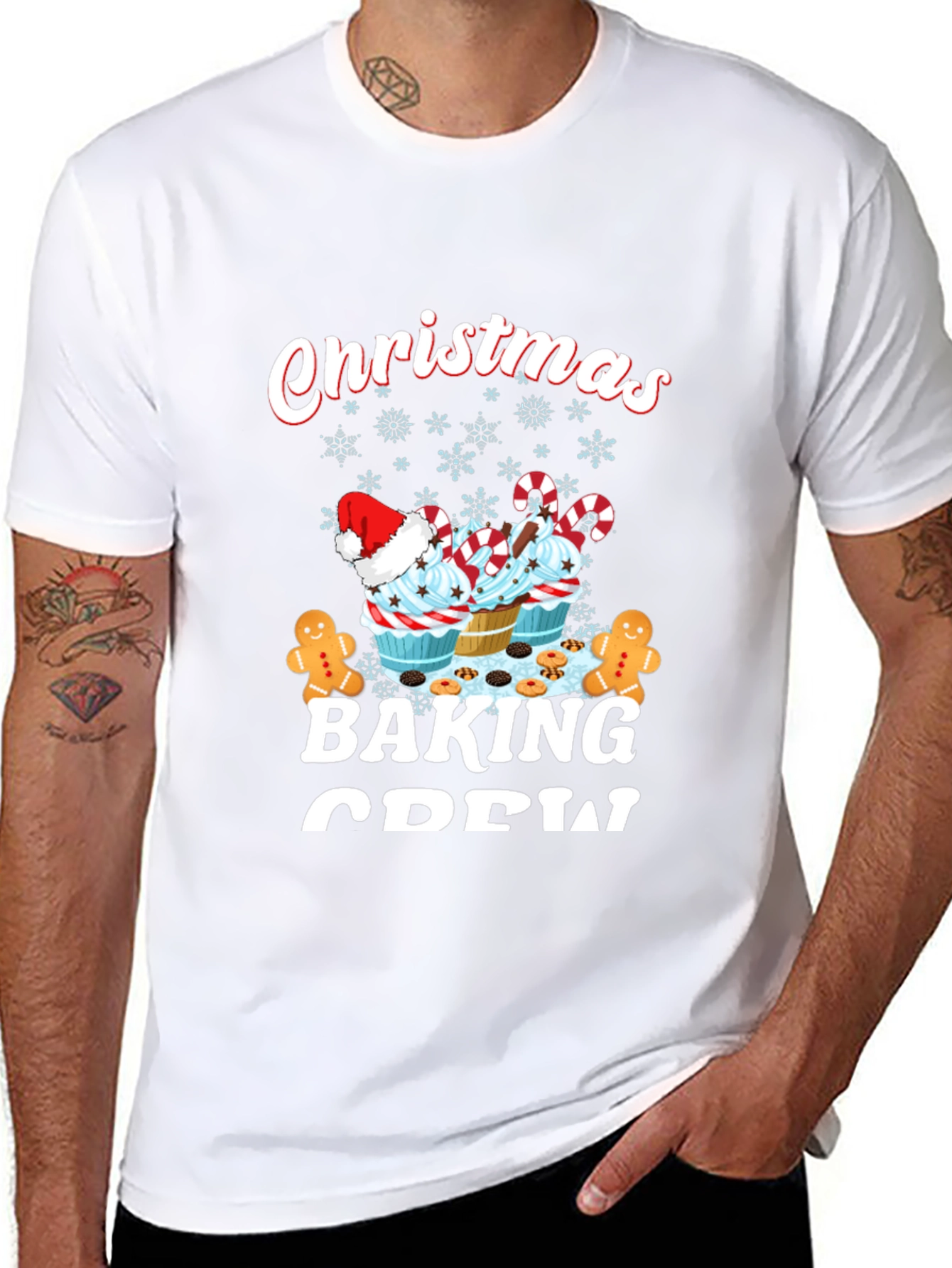 Christmas Baking Crew Graphic Tee