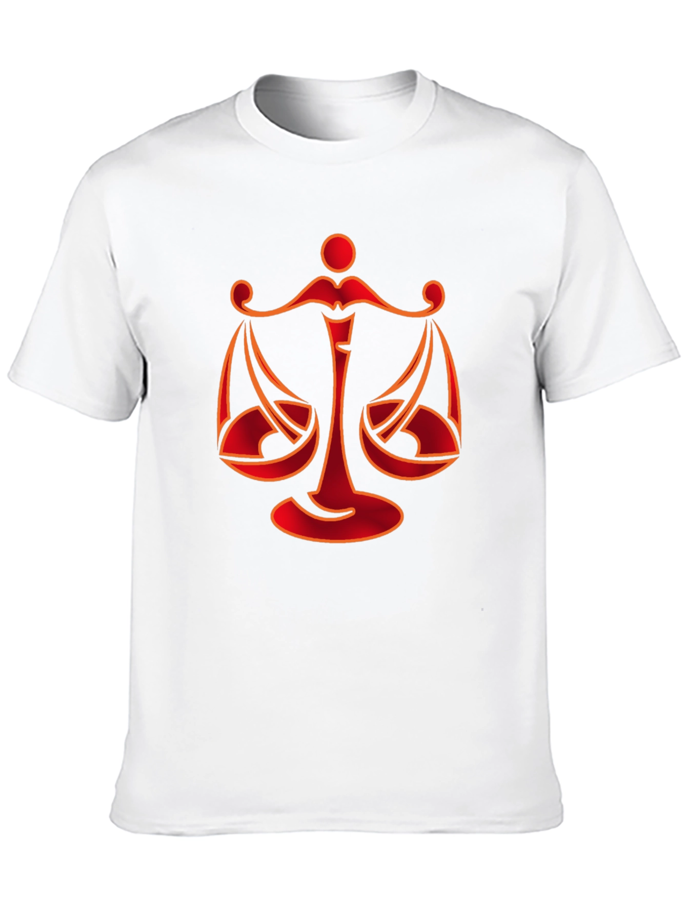 Libra Zodiac Graphic Tee - Stylish Black T-Shirt