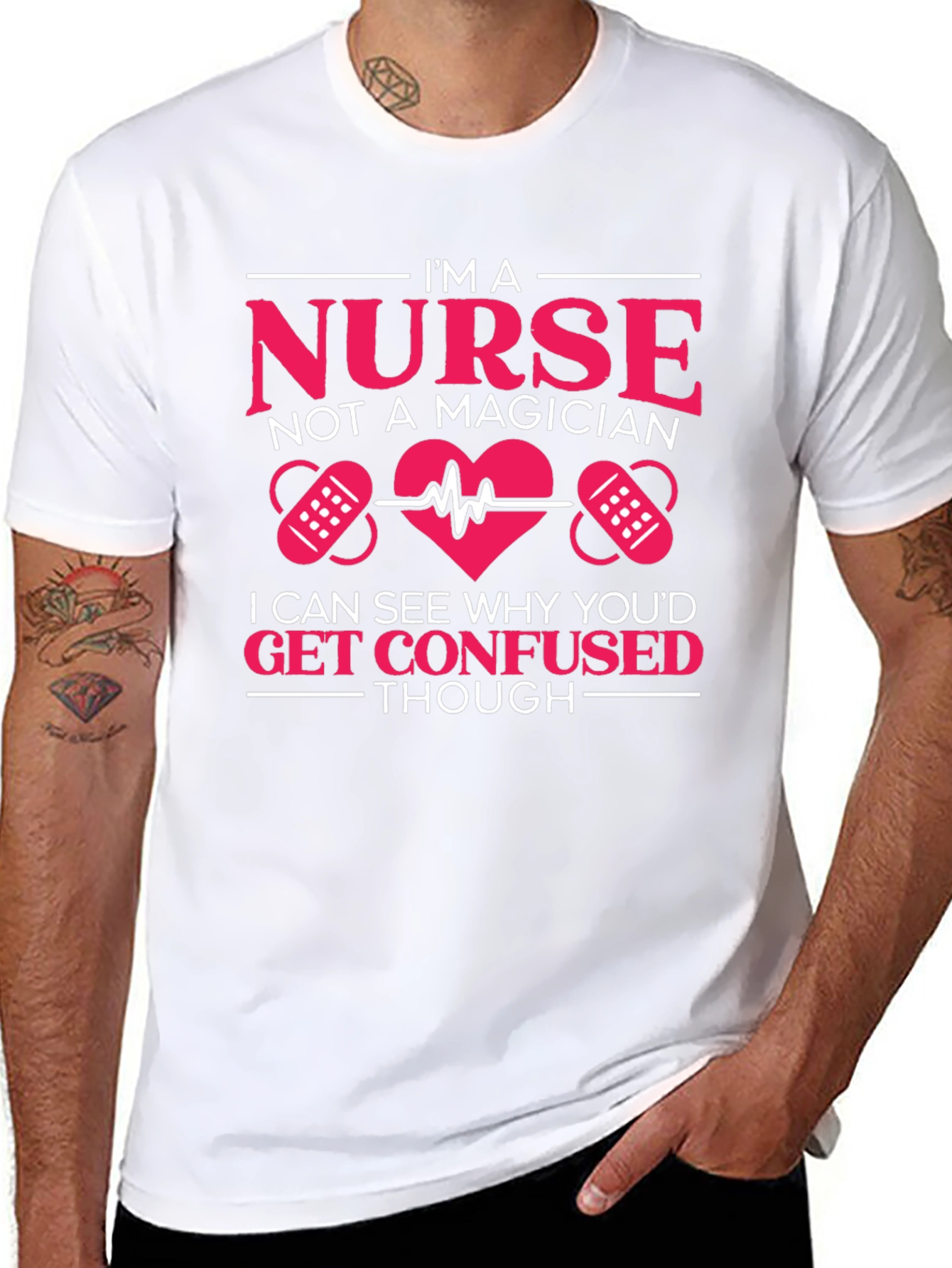 Nurse T-Shirt: Im a Nurse Not a Magician