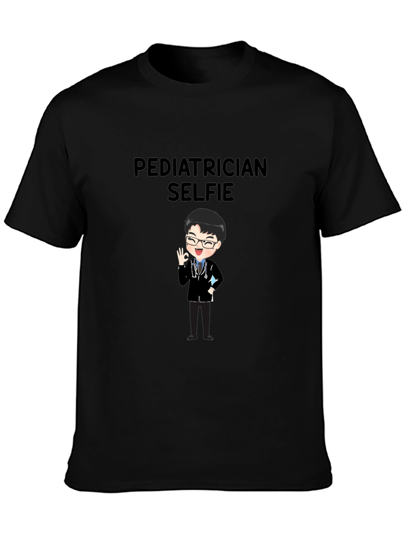 Pediatrician Selfie Graphic T-Shirt