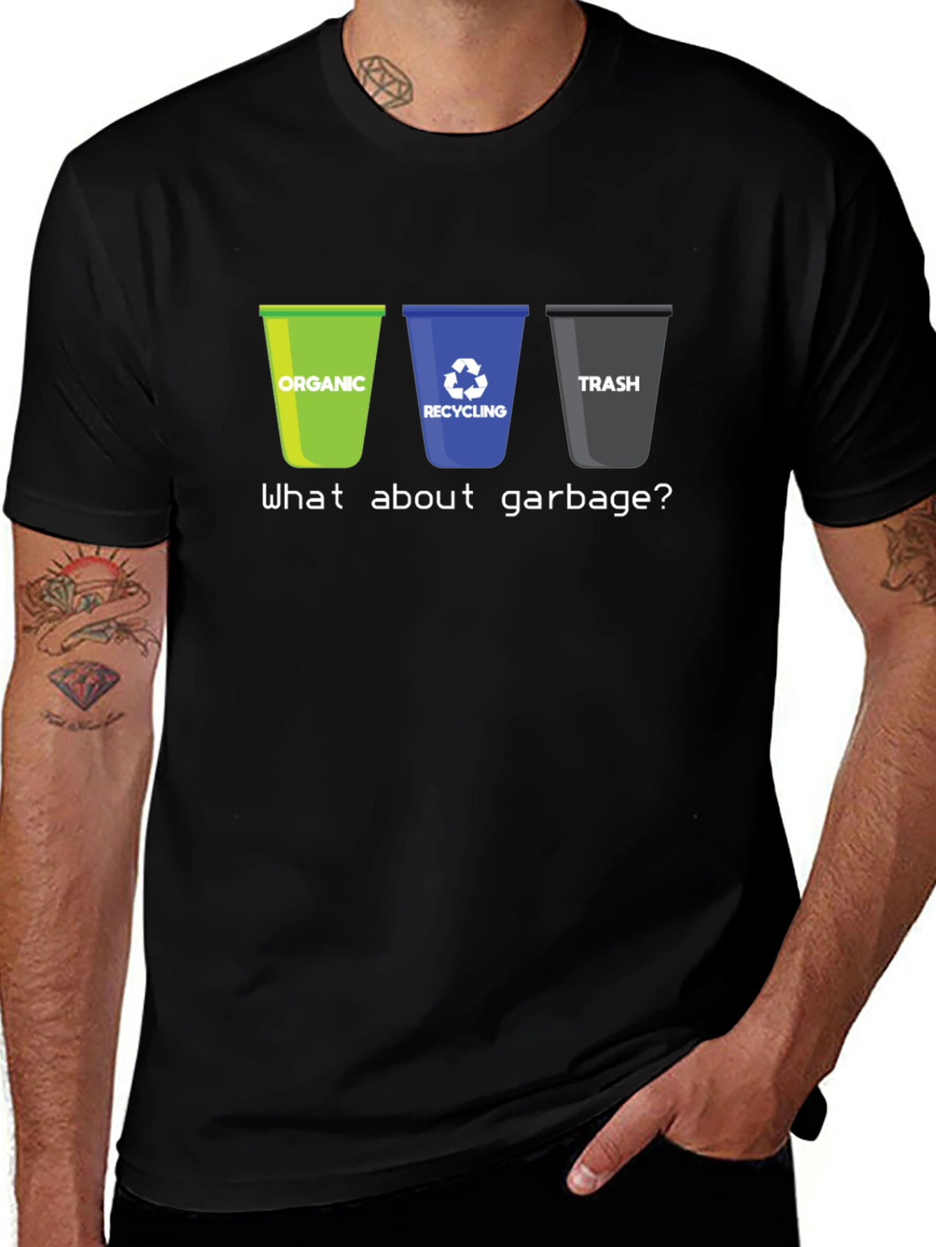 Funny Recycle Graphic T-Shirt